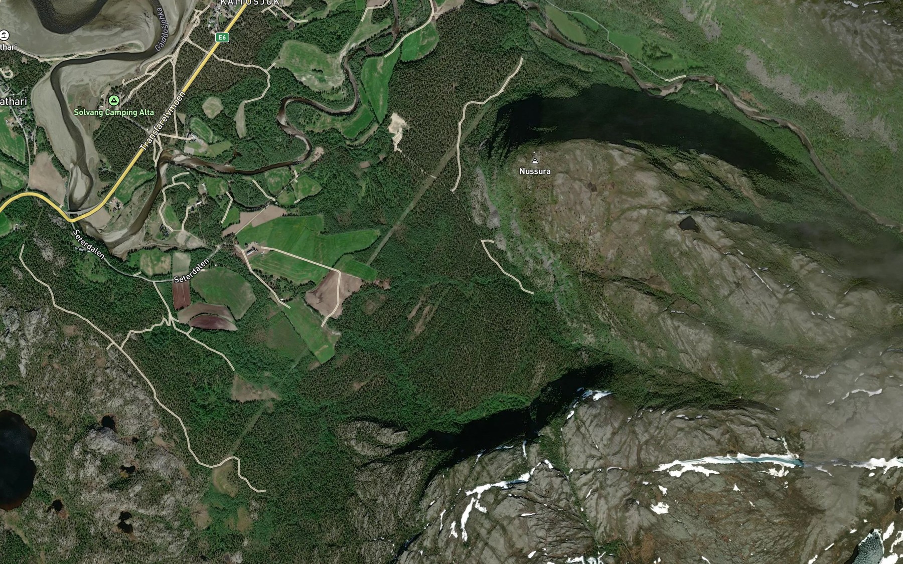 Satellite map of the Nussurasbekken