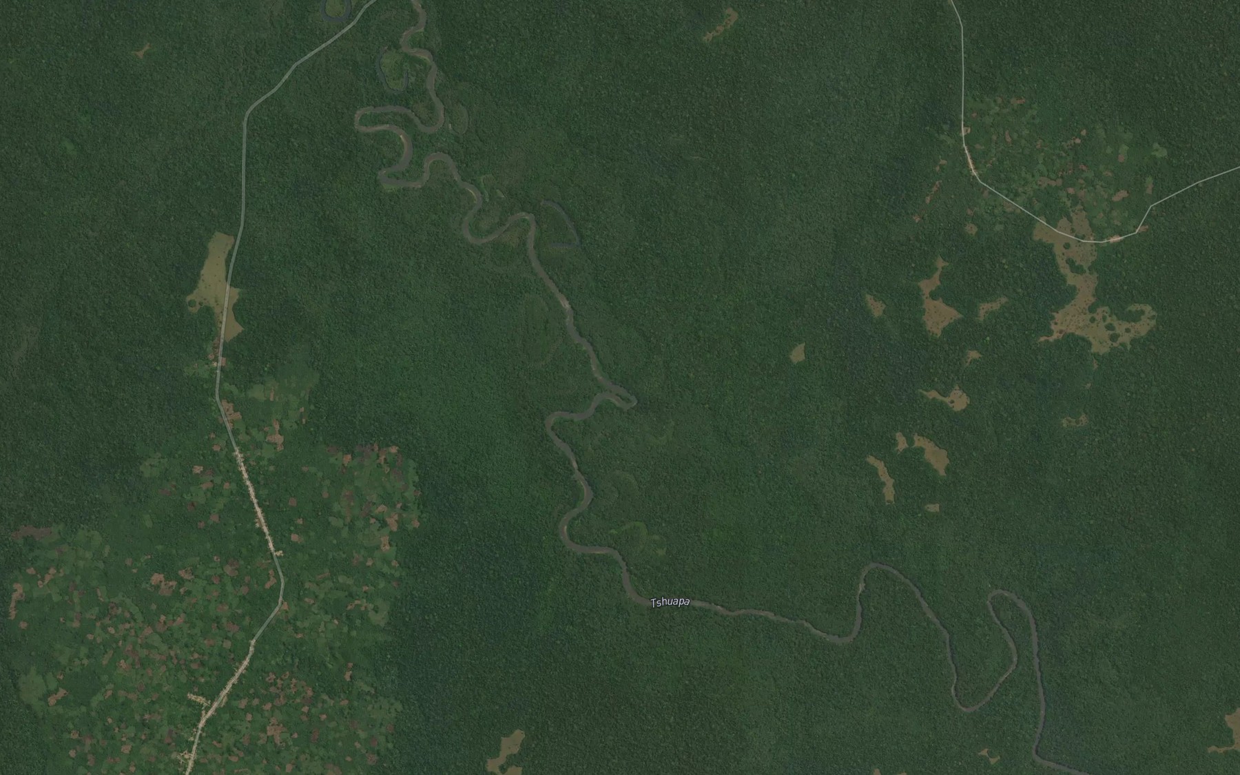 Satellite map of the Ndaie