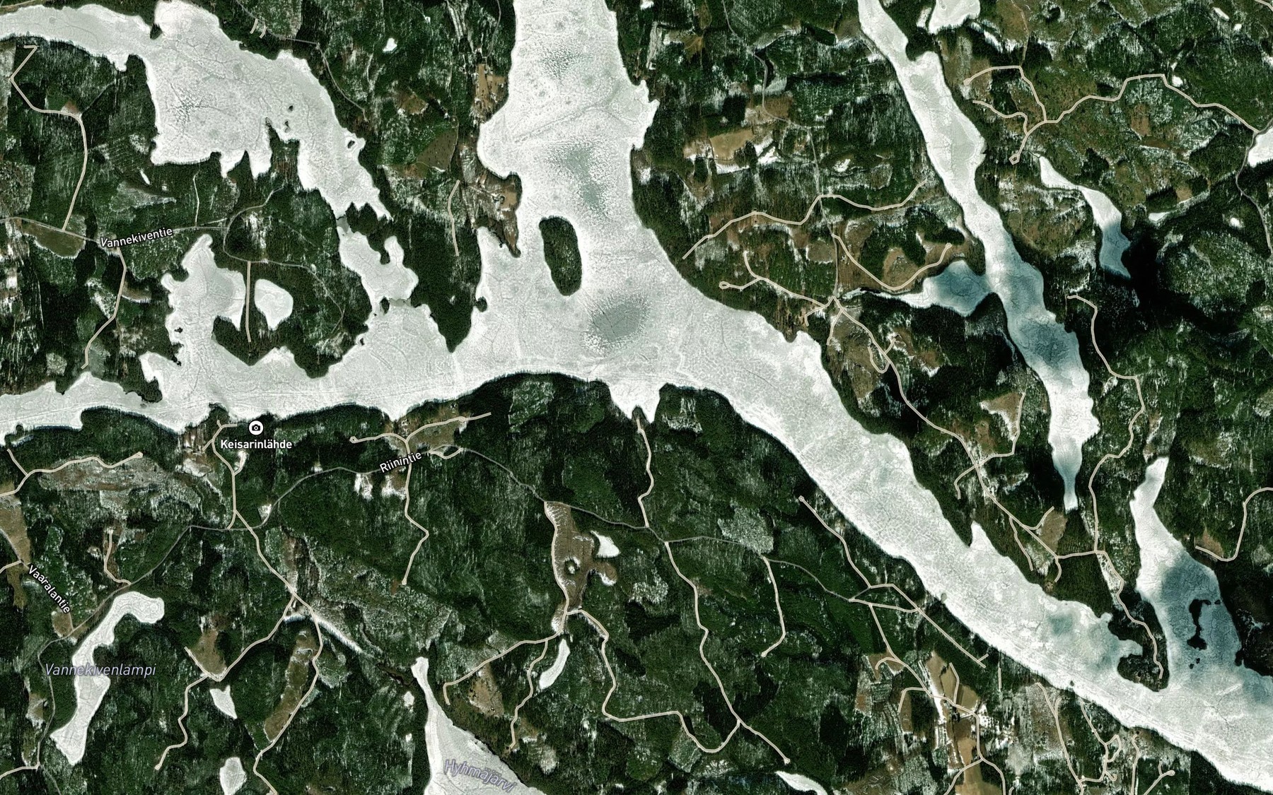 Satellite map of the Laanalahti
