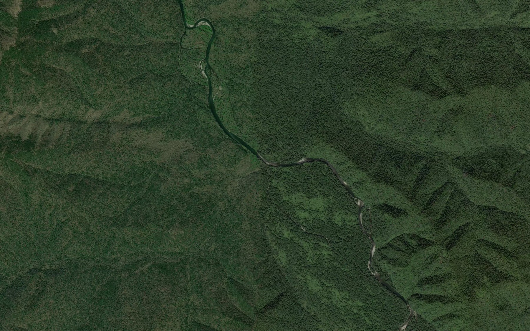 Satellite map of the Protoka Bol'shiye Tasi