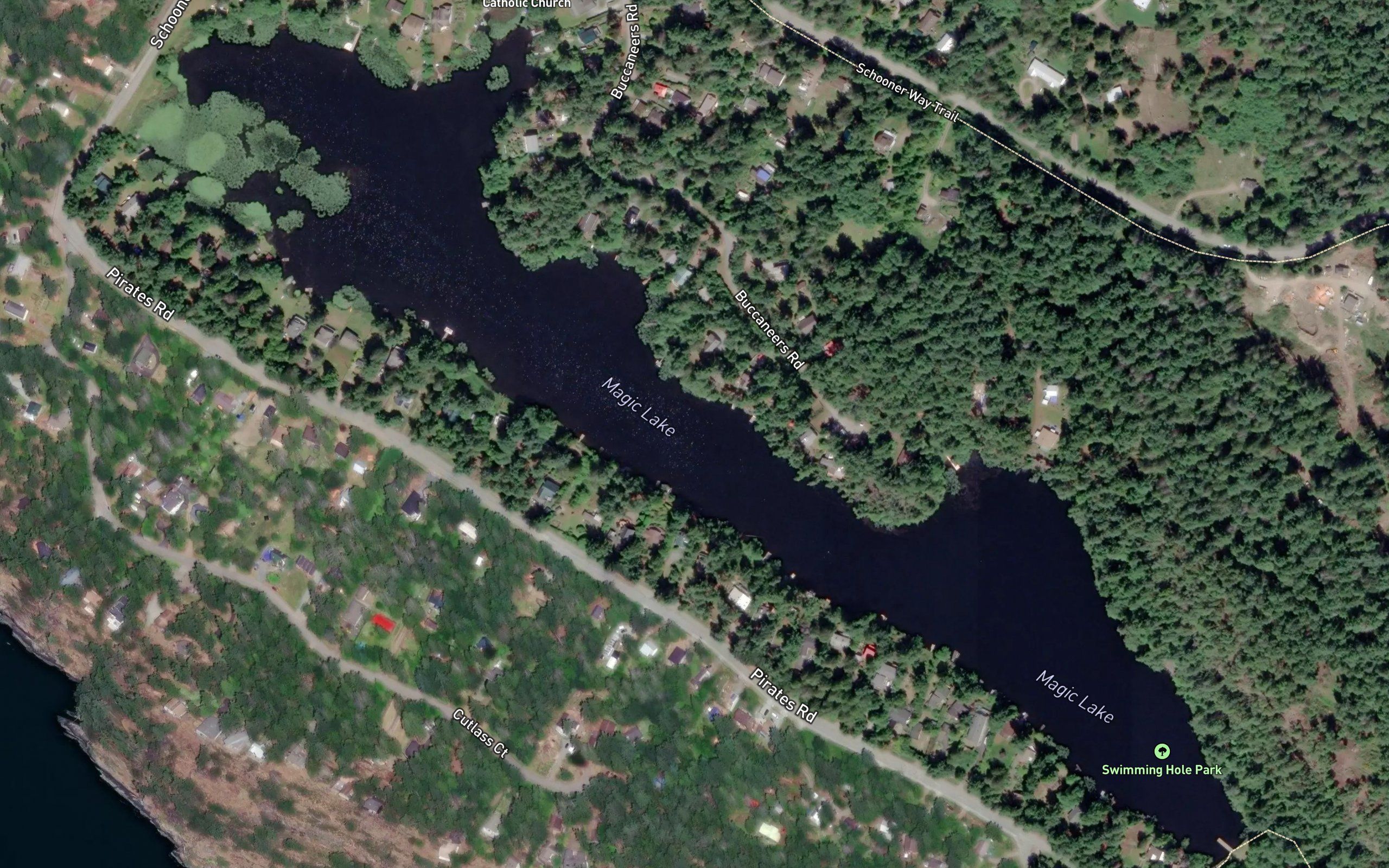 Magic Lake Estates Water Reservoir No. 1