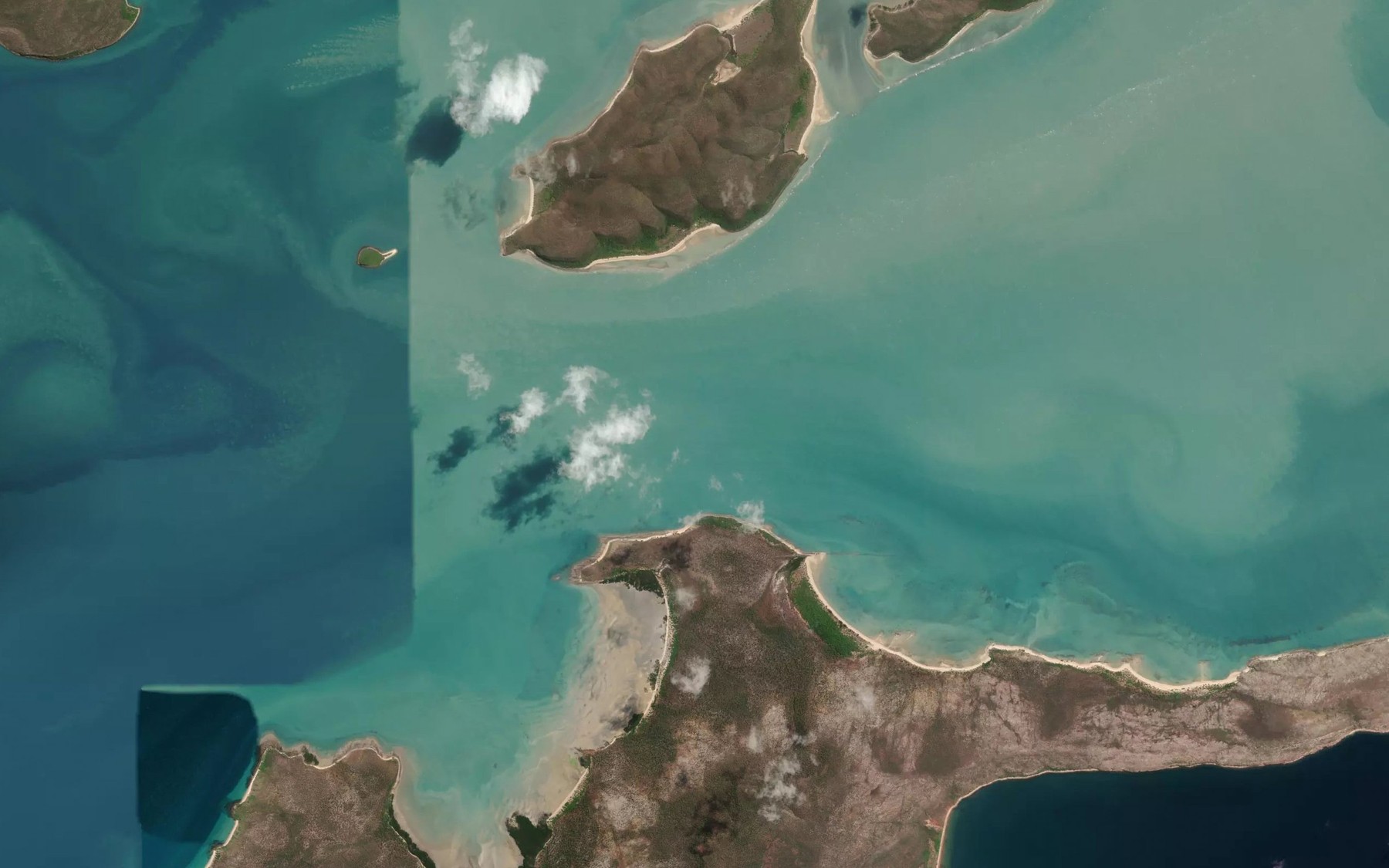 Satellite map of the Malay Road