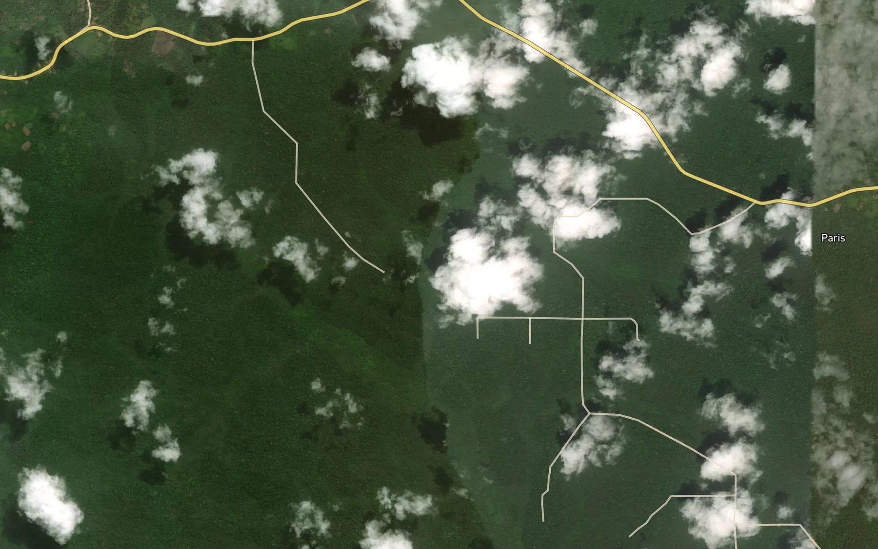 Satellite map of the Moamossio