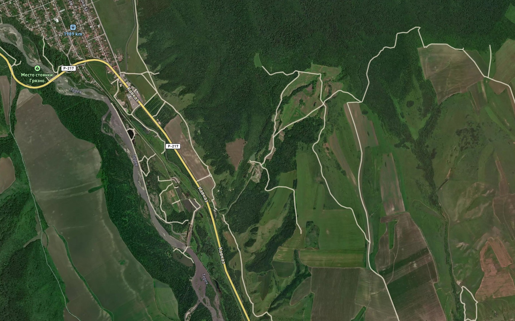 Satellite map of the Balka Tret'ya