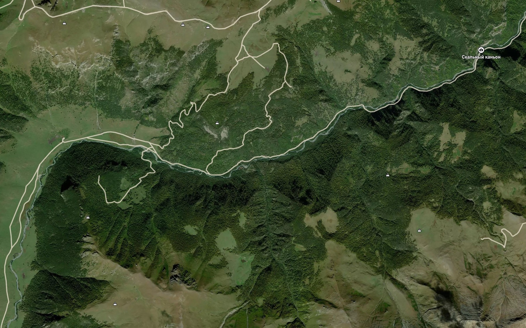 Satellite map of the Gremukan