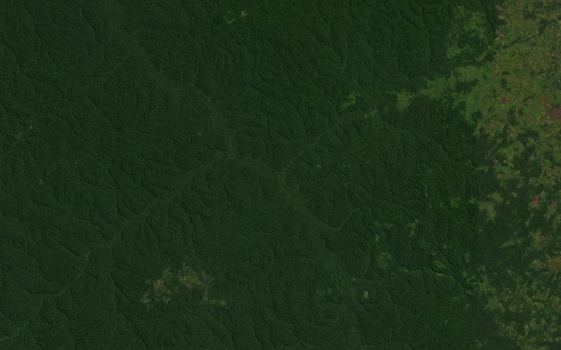 Satellite map of the Lumomba