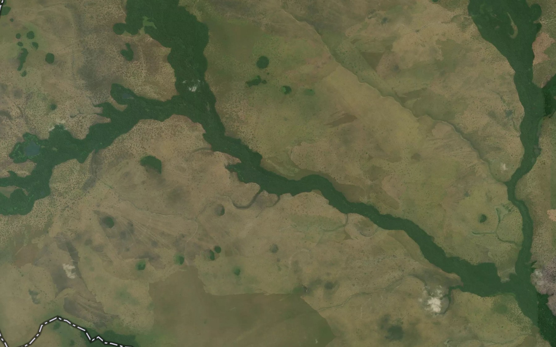 Satellite map of the Amboulo