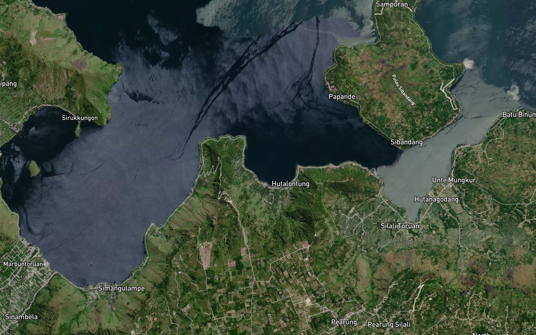 Satellite map of the Holbung Huta Luntung