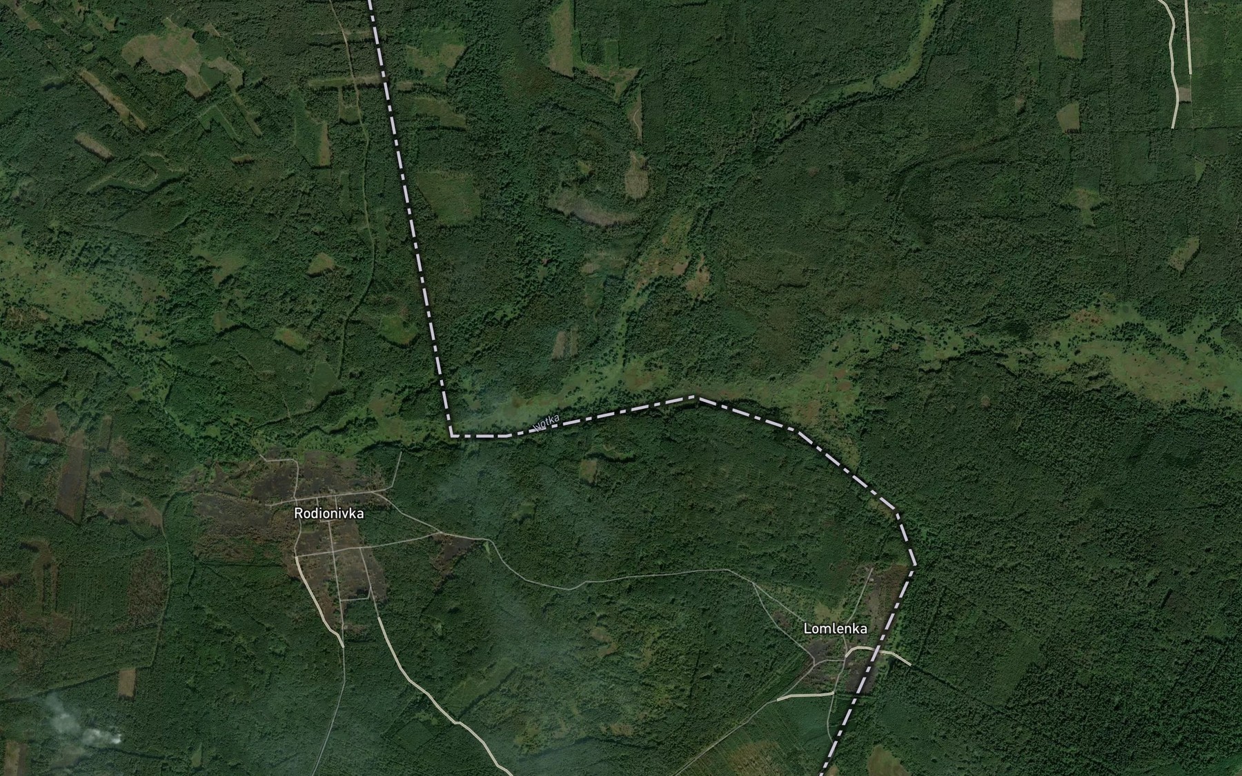 Satellite map of the Lubyanka