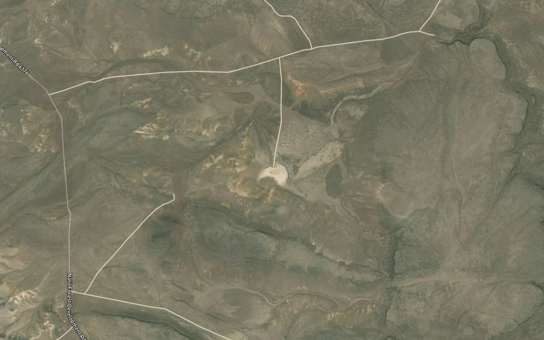Satellite map of the Surveyors Lake Waterhole