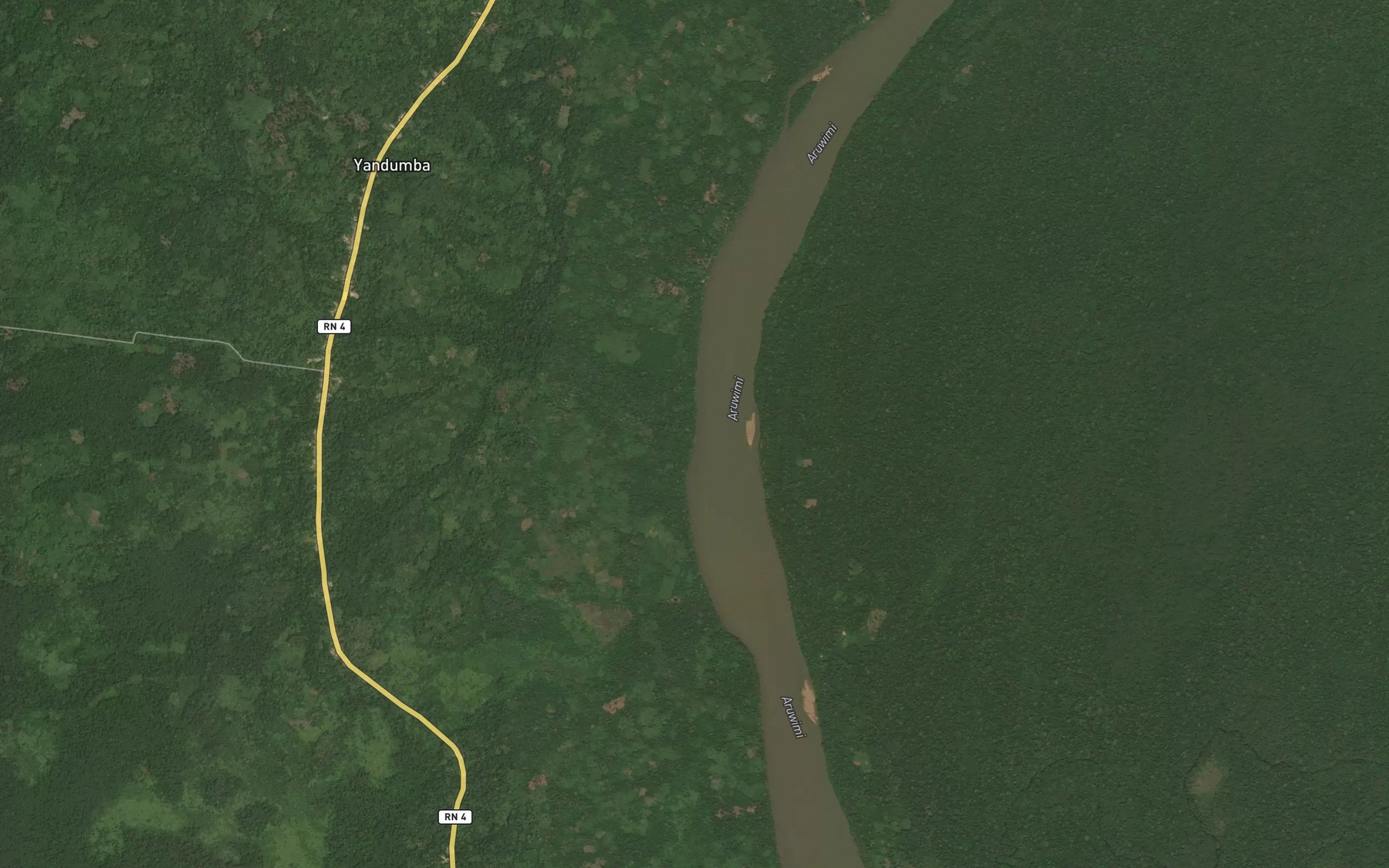 Satellite map of the Sokode