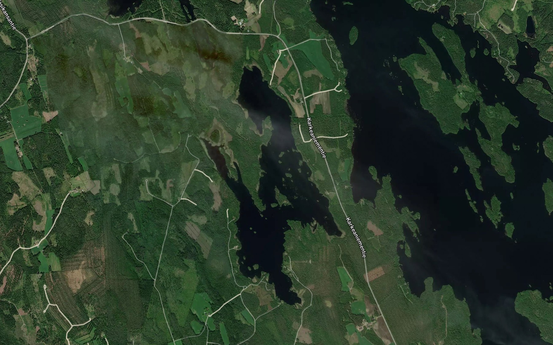 Satellite map of the Levalampi