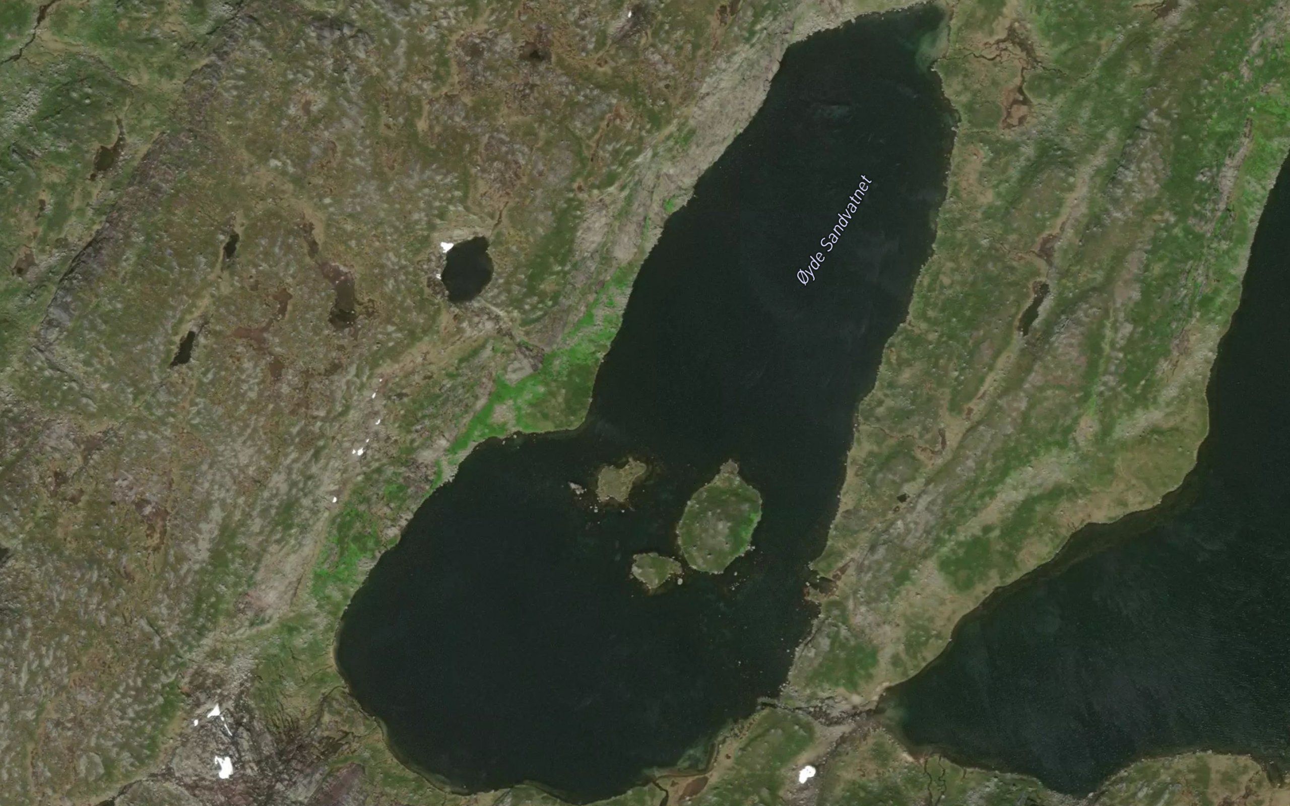 Sandvatnet,oyde