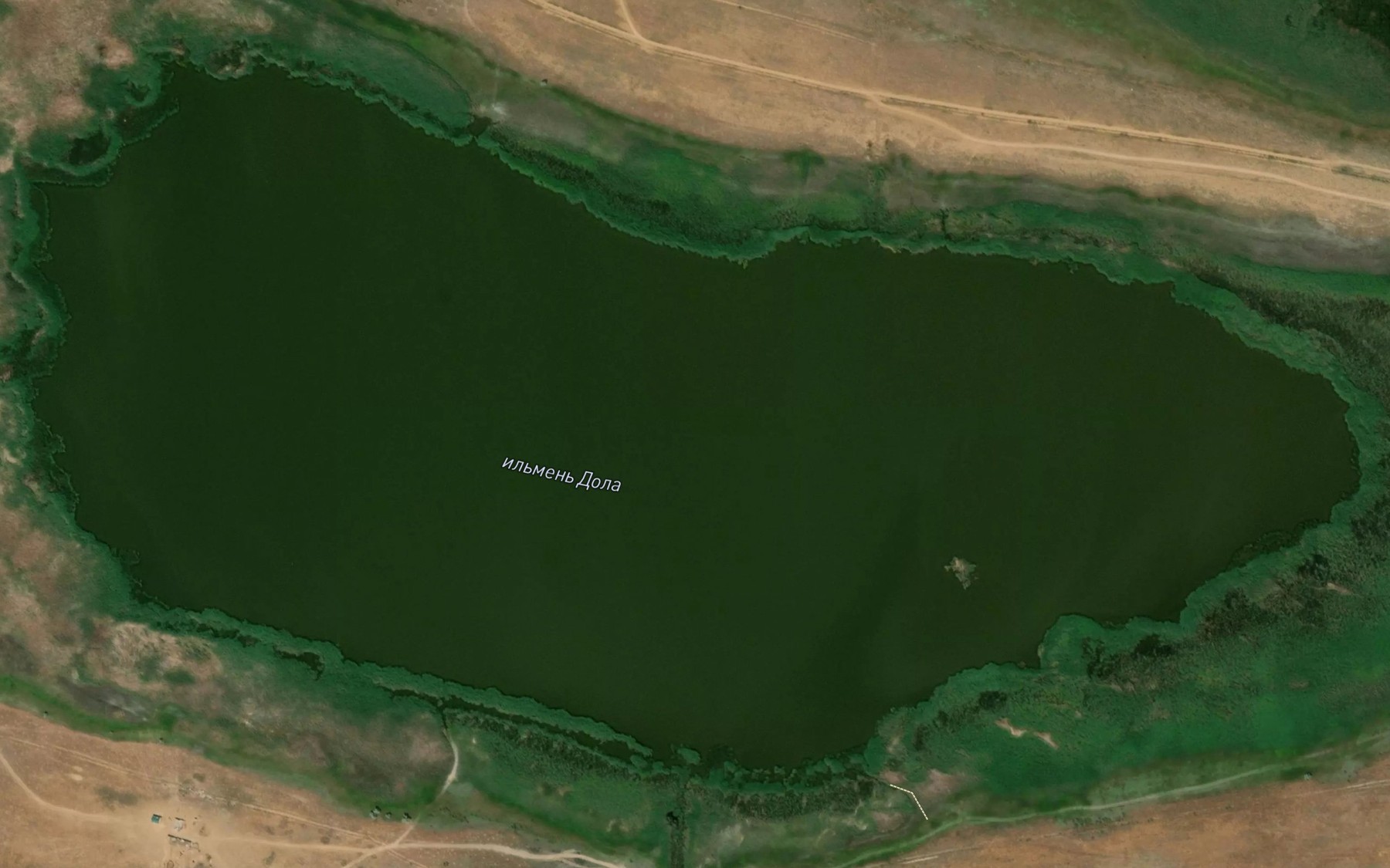 Satellite map of the Il'men' Shumulduk