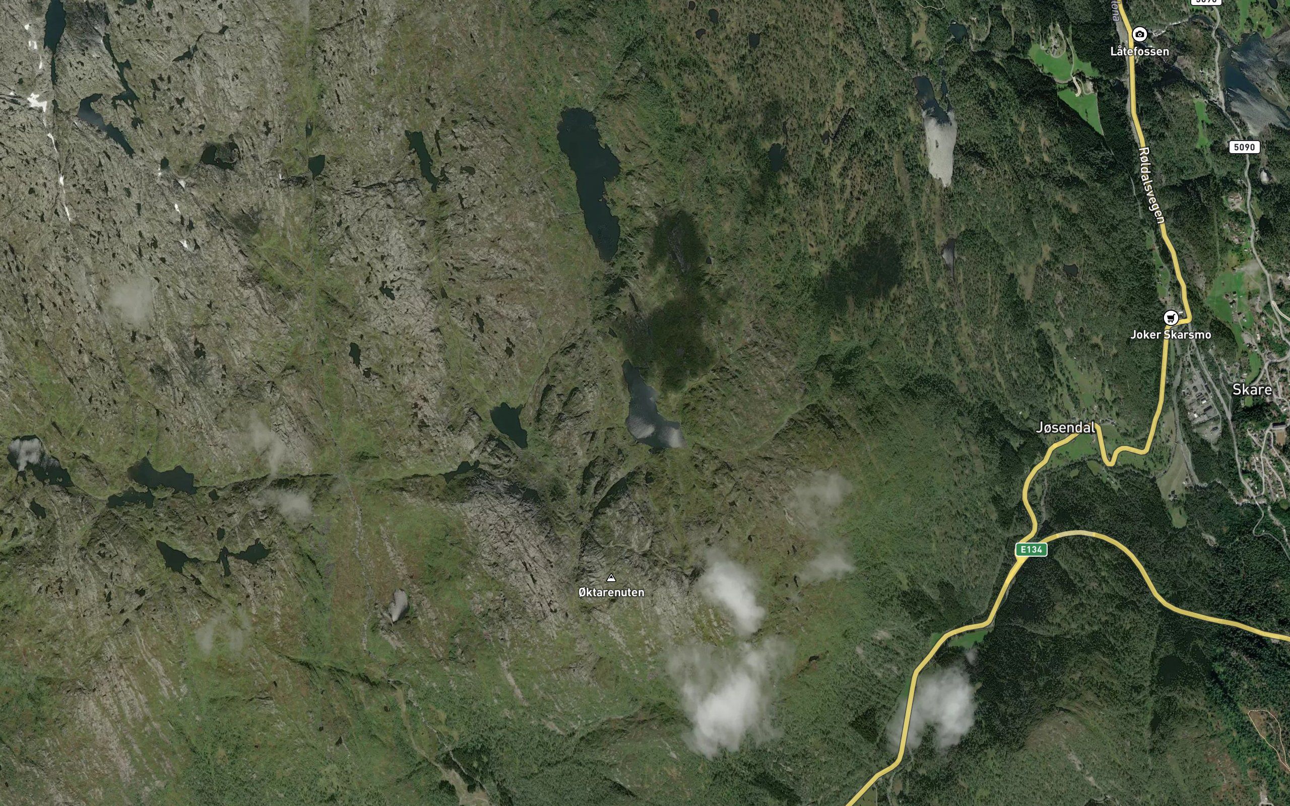 Oktarevatnet,ovre