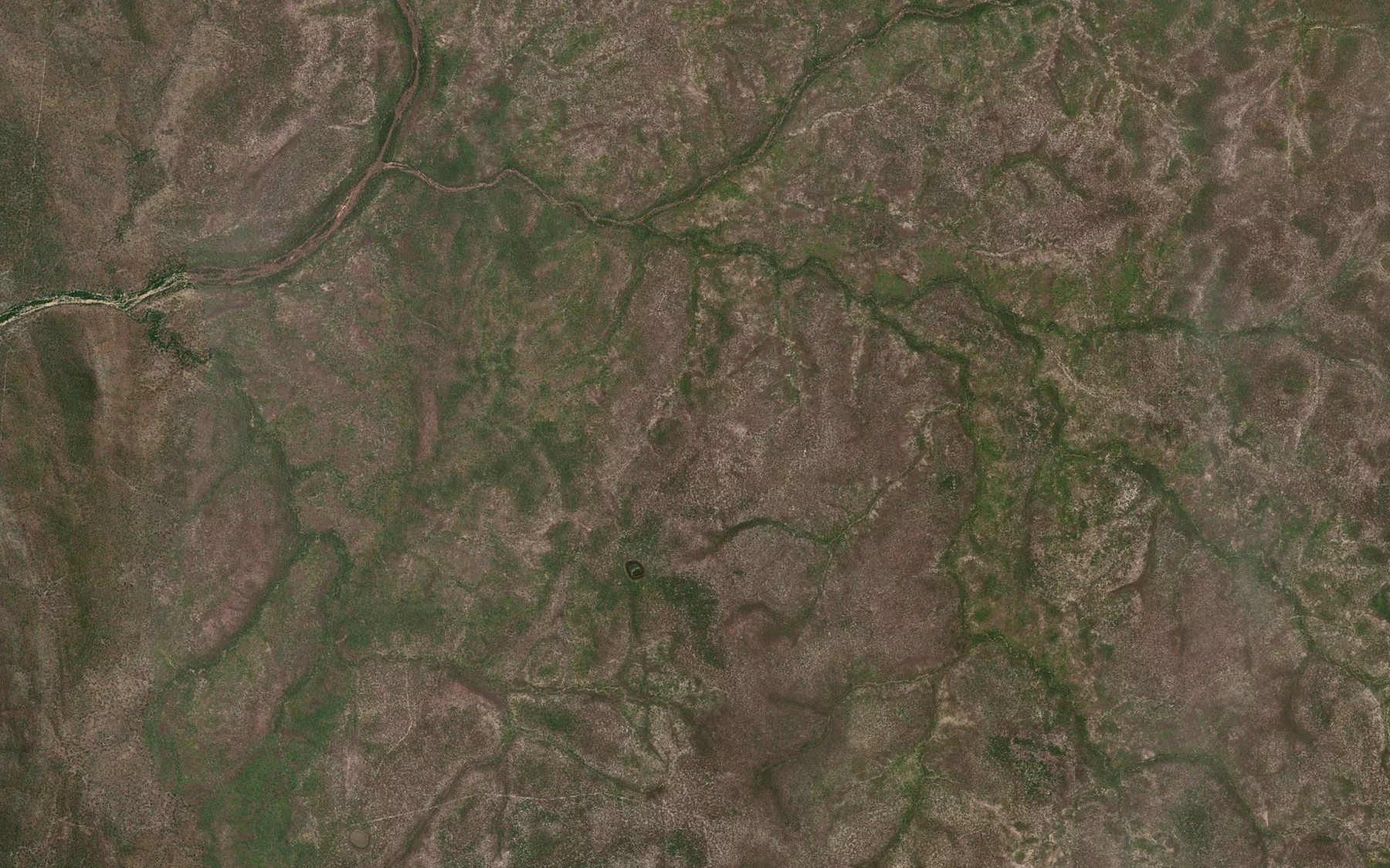 Satellite map of the Myrtle Creek