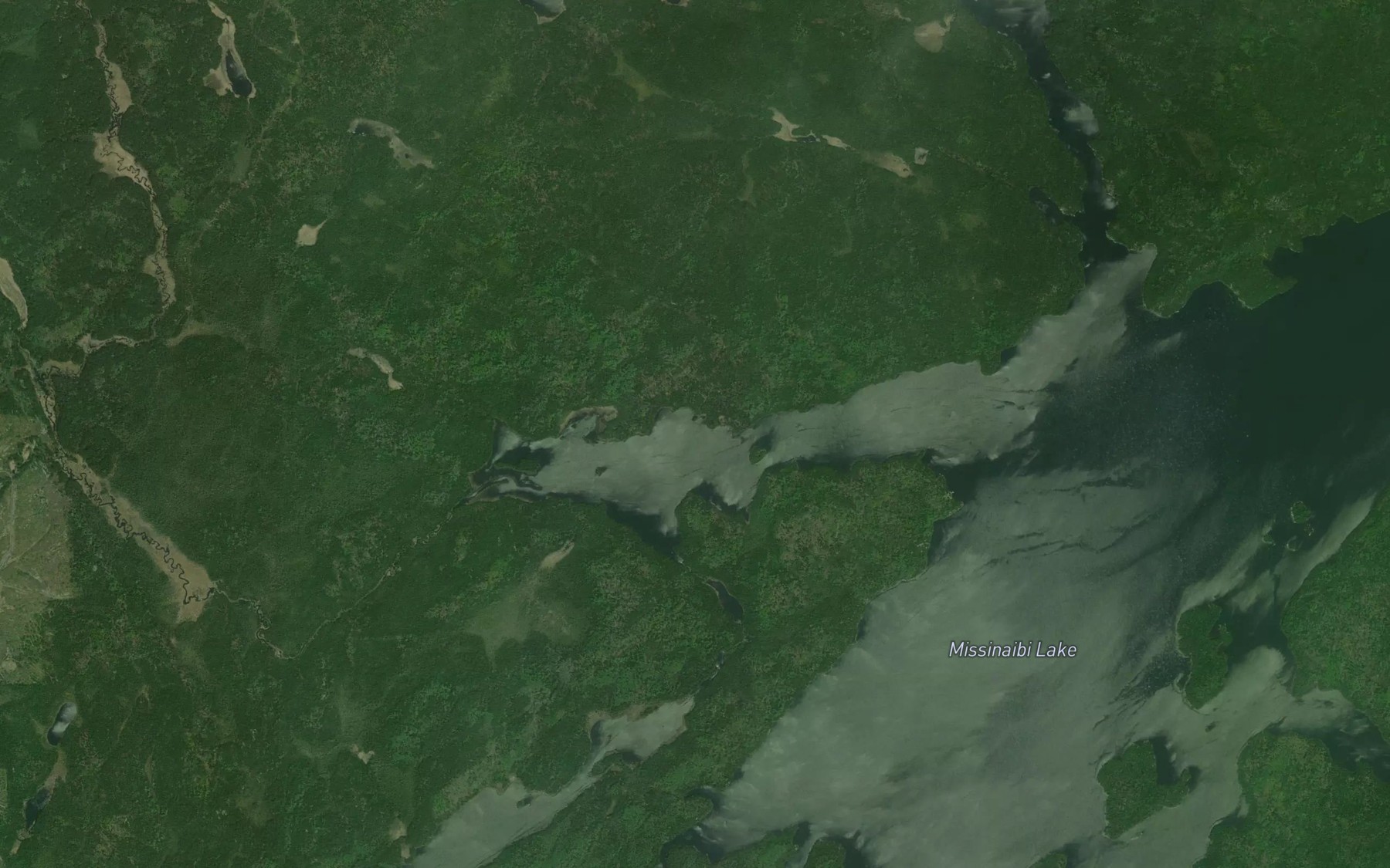 Satellite map of the Jenner Bay