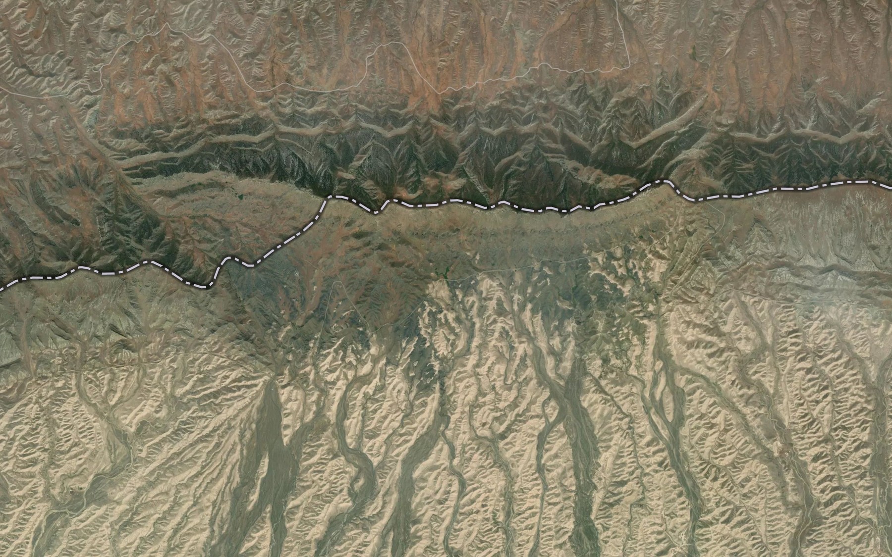 Satellite map of the Cheshmeh-ye Amanqoli