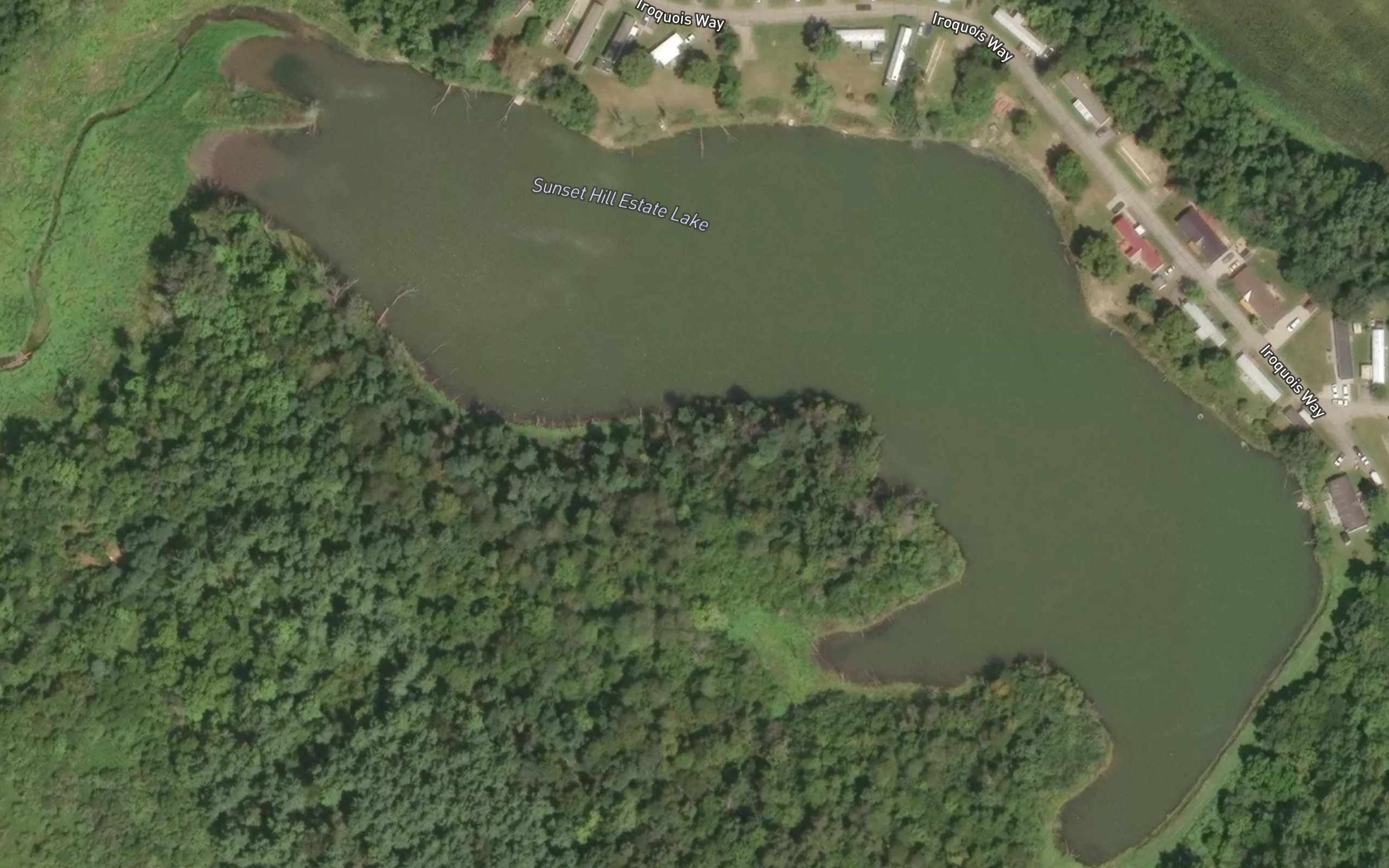 Sunset Hill Estate Lake