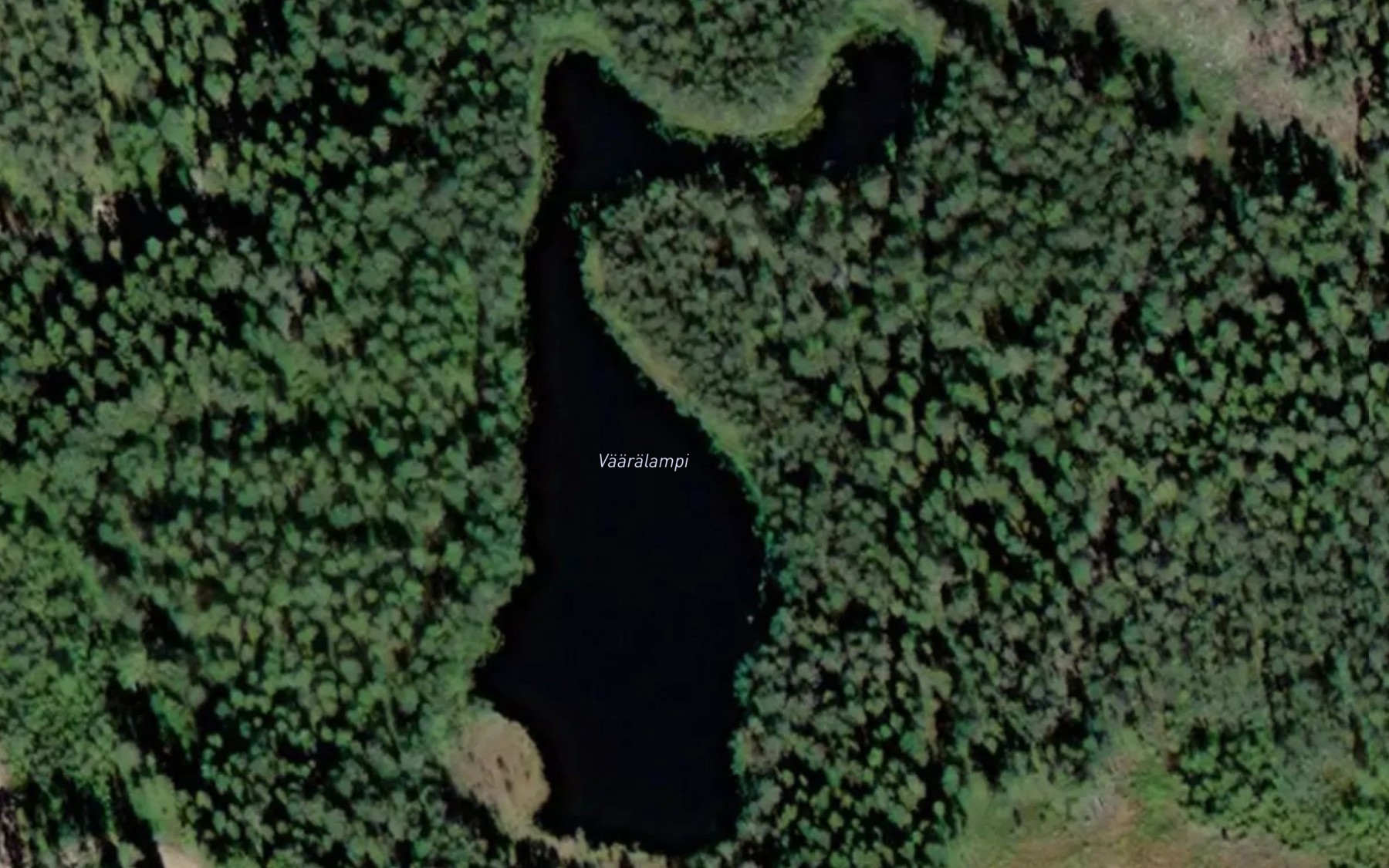 Satellite map of the Vaaralampi