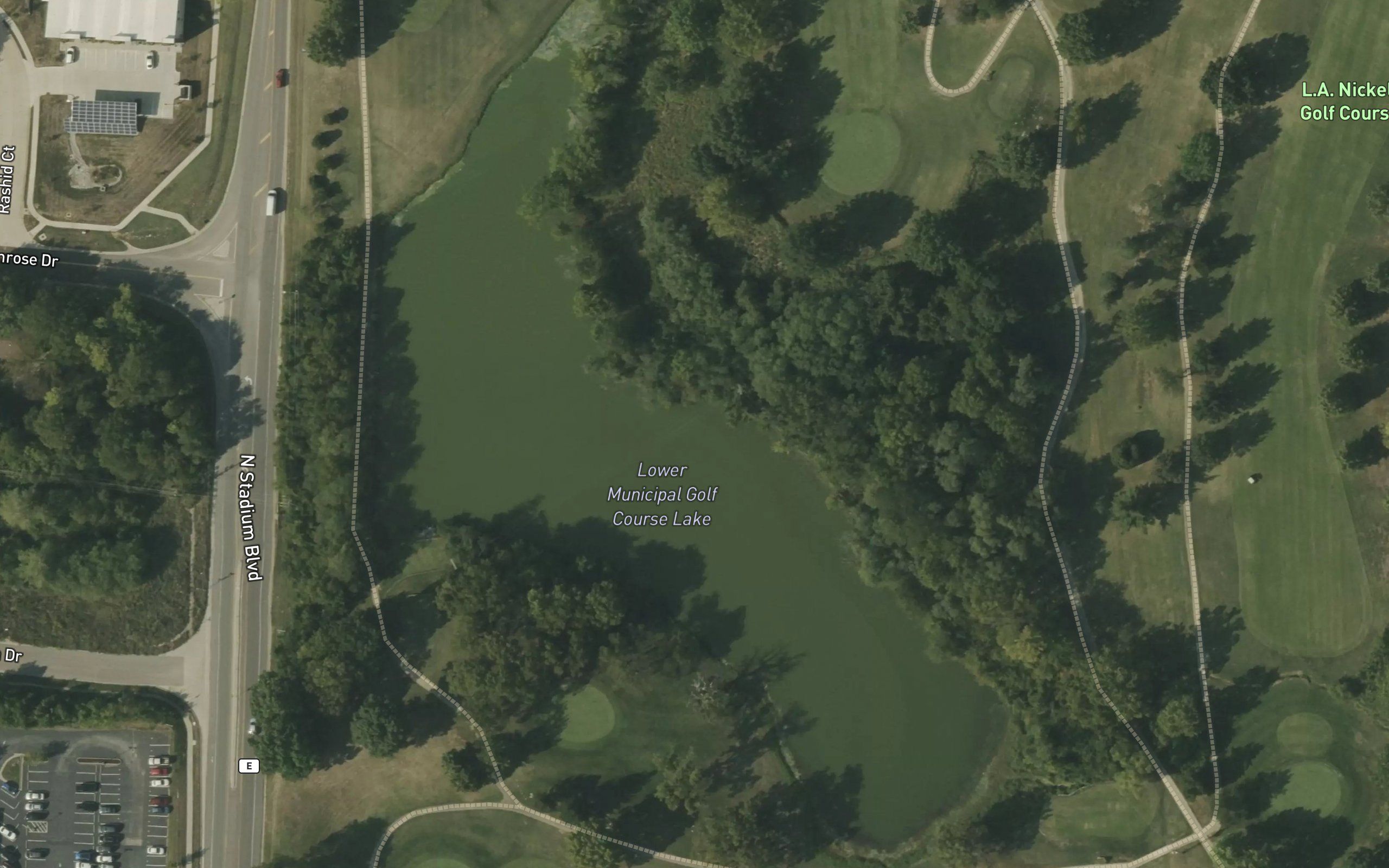Lower Municipal Golf Course Lake