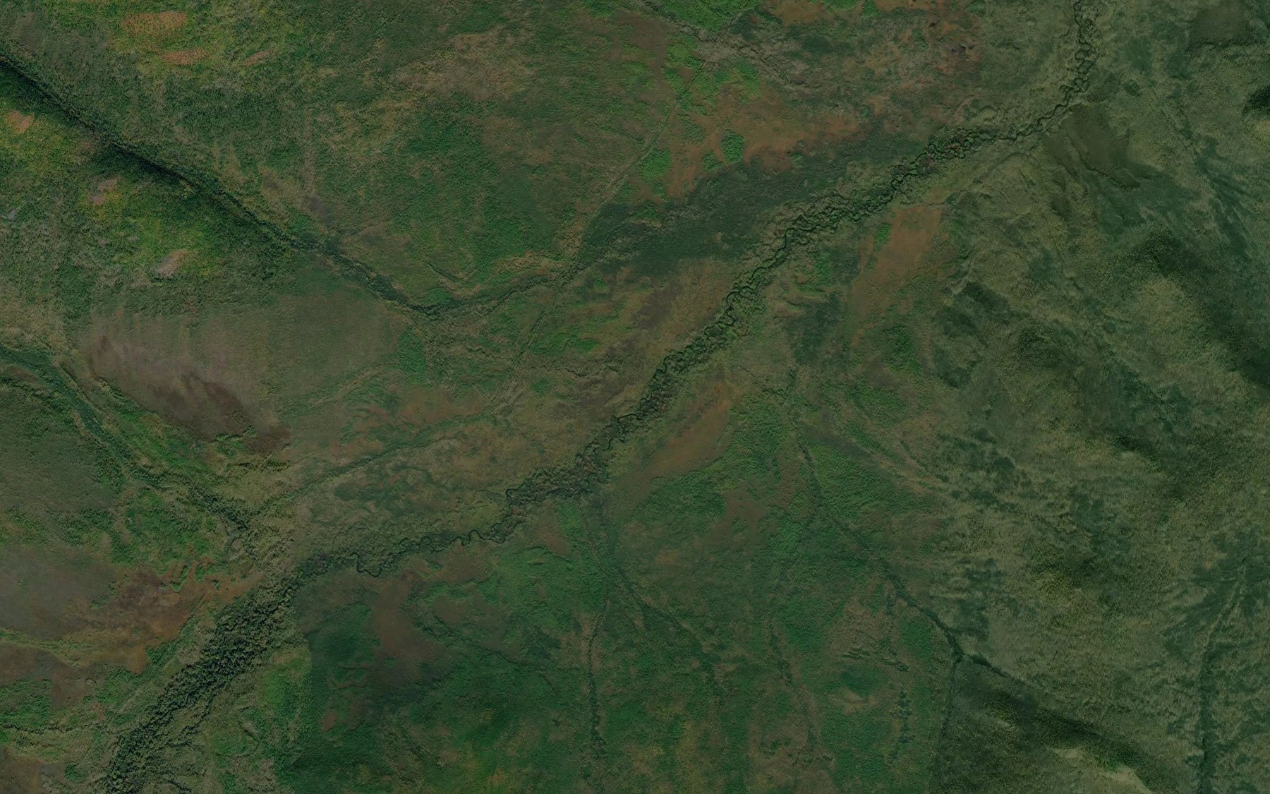 Satellite map of the Pryamoy