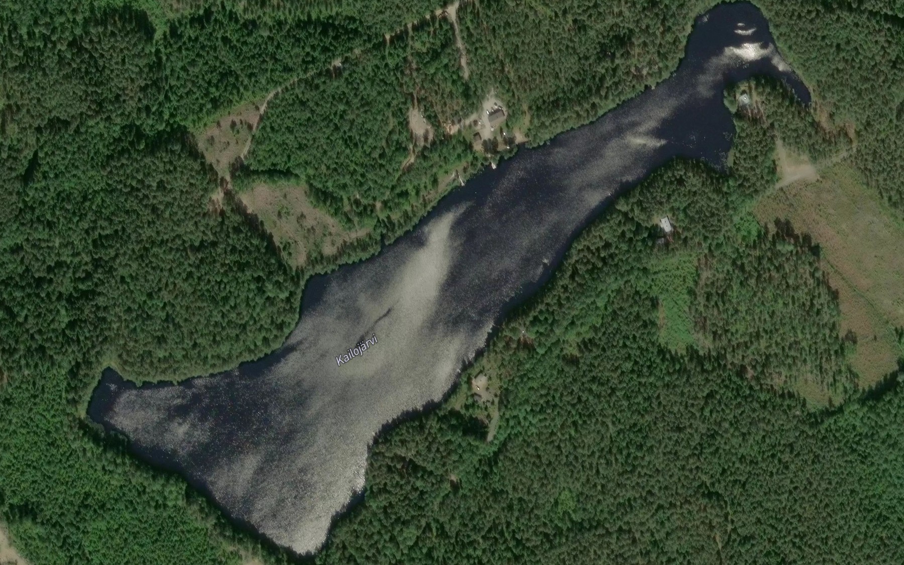 Satellite map of the Kailojarvi