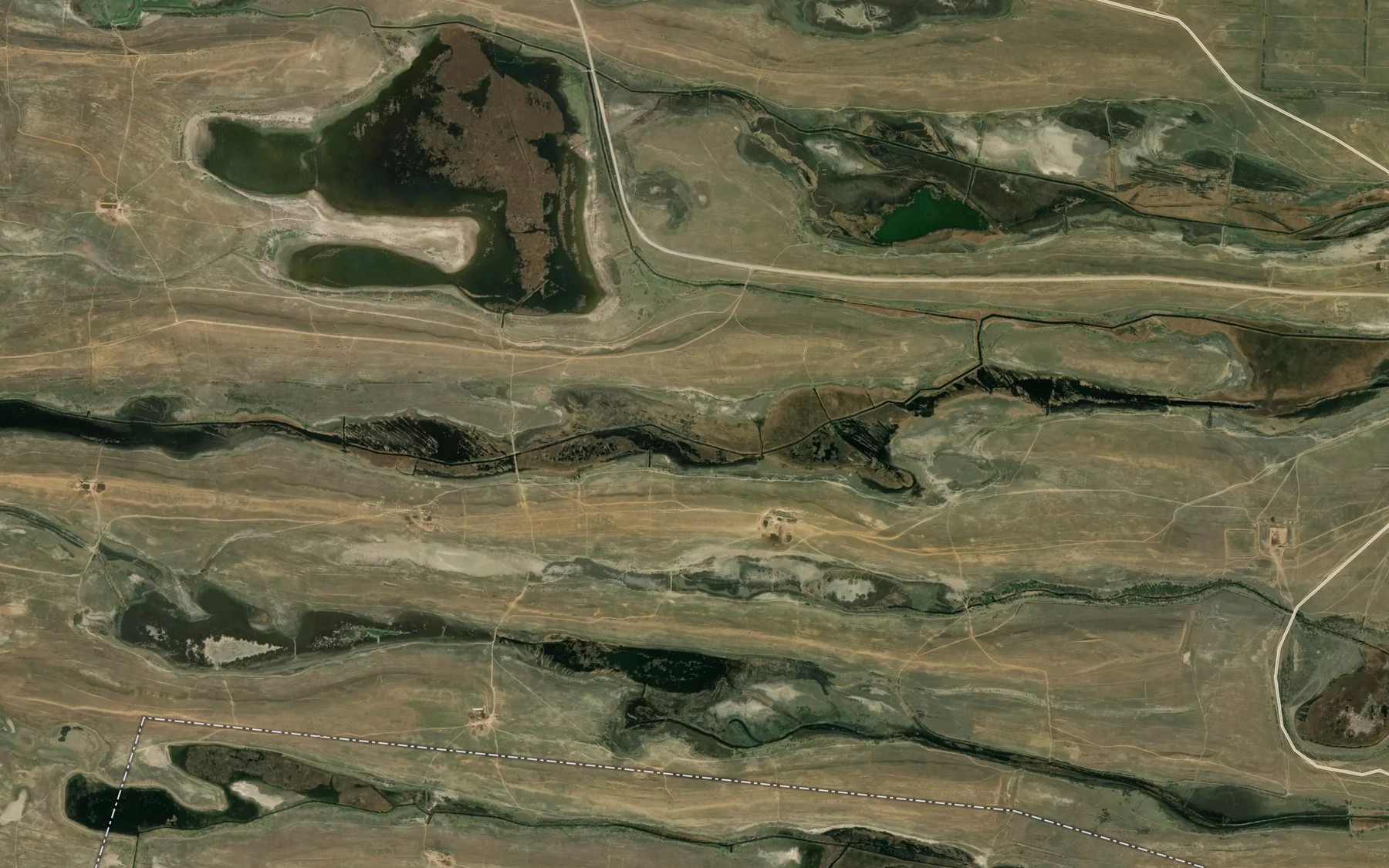 Satellite map of the Il'men' Antonovskiy
