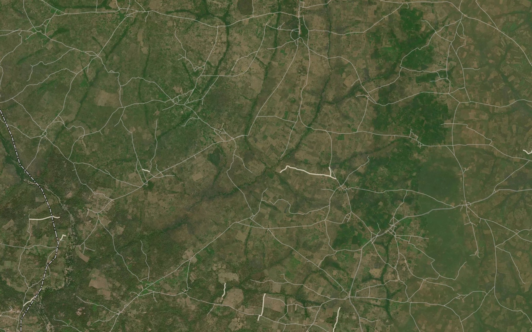 Satellite map of the RiverOgbogbo