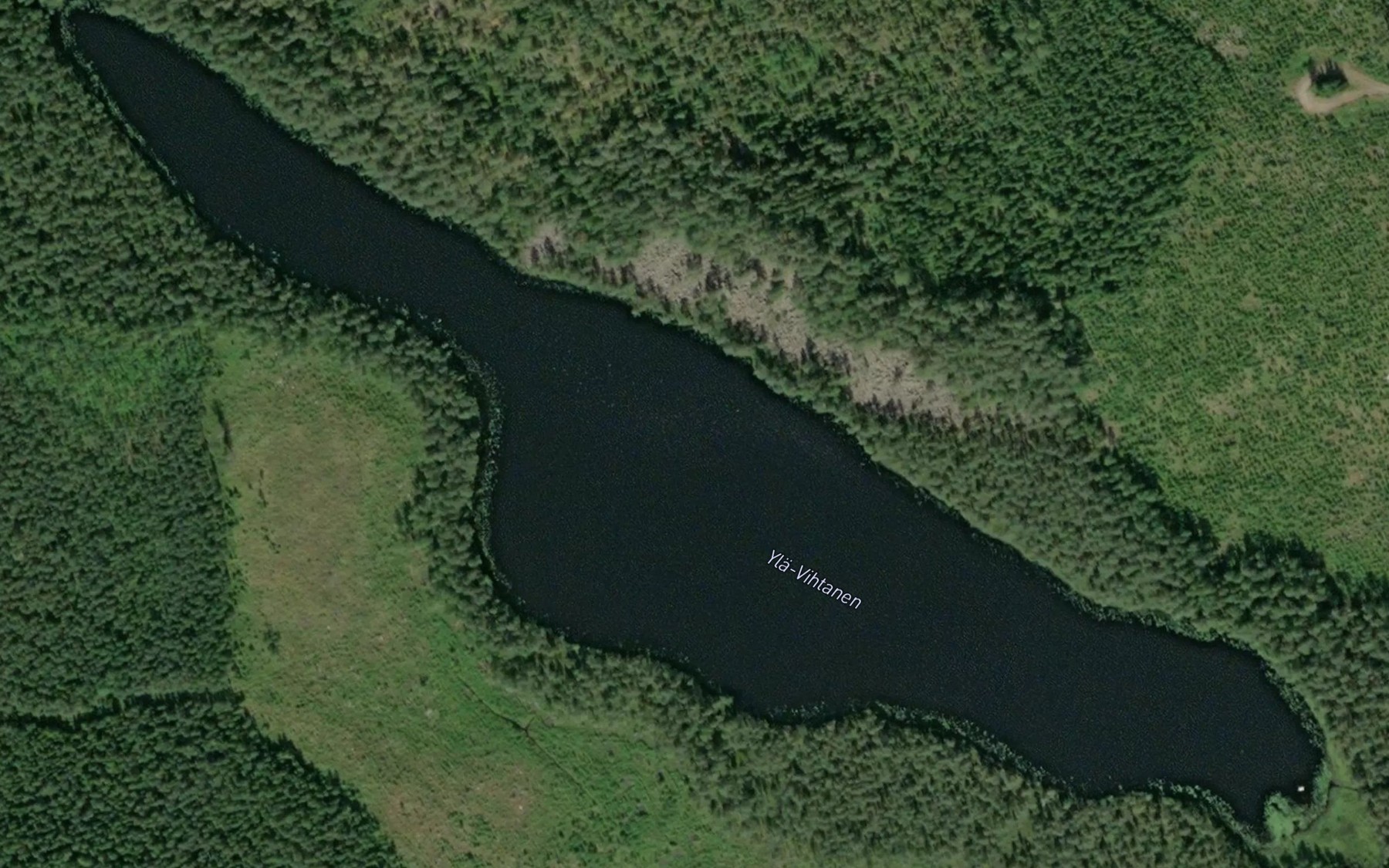 Satellite map of the Yla-Vihtanen