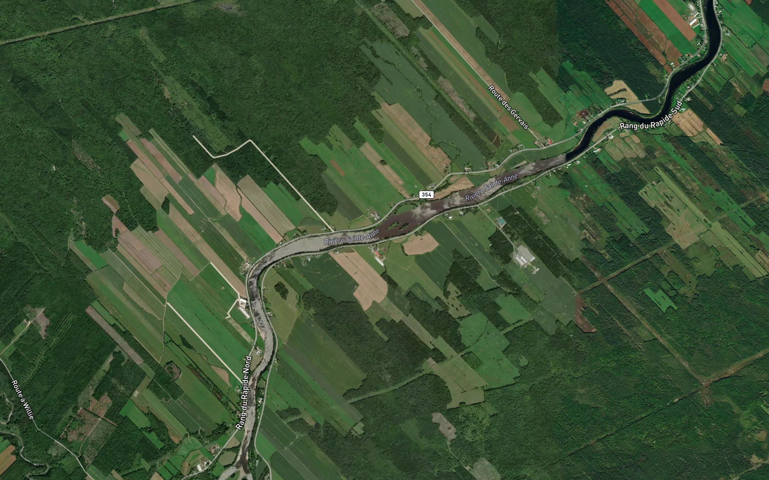Cours d'eau Laganiere