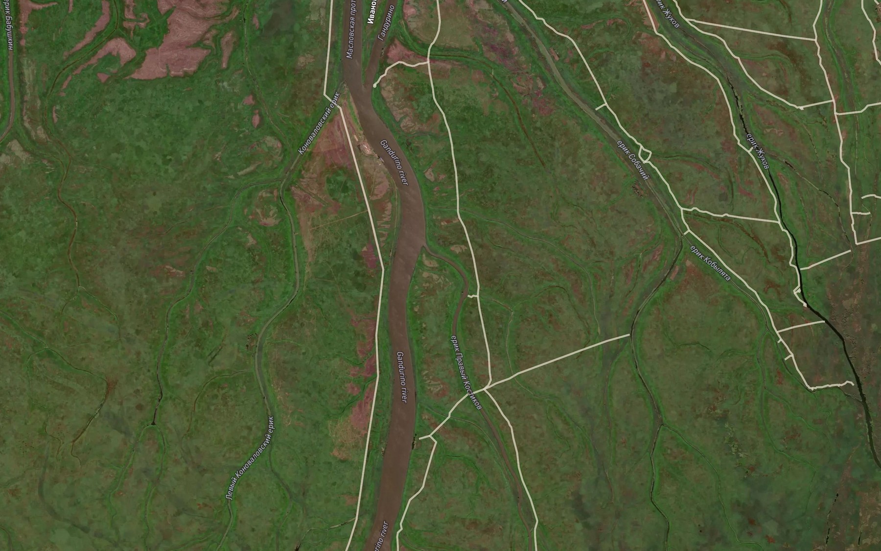 Satellite map of the Tonya Avangardnaya