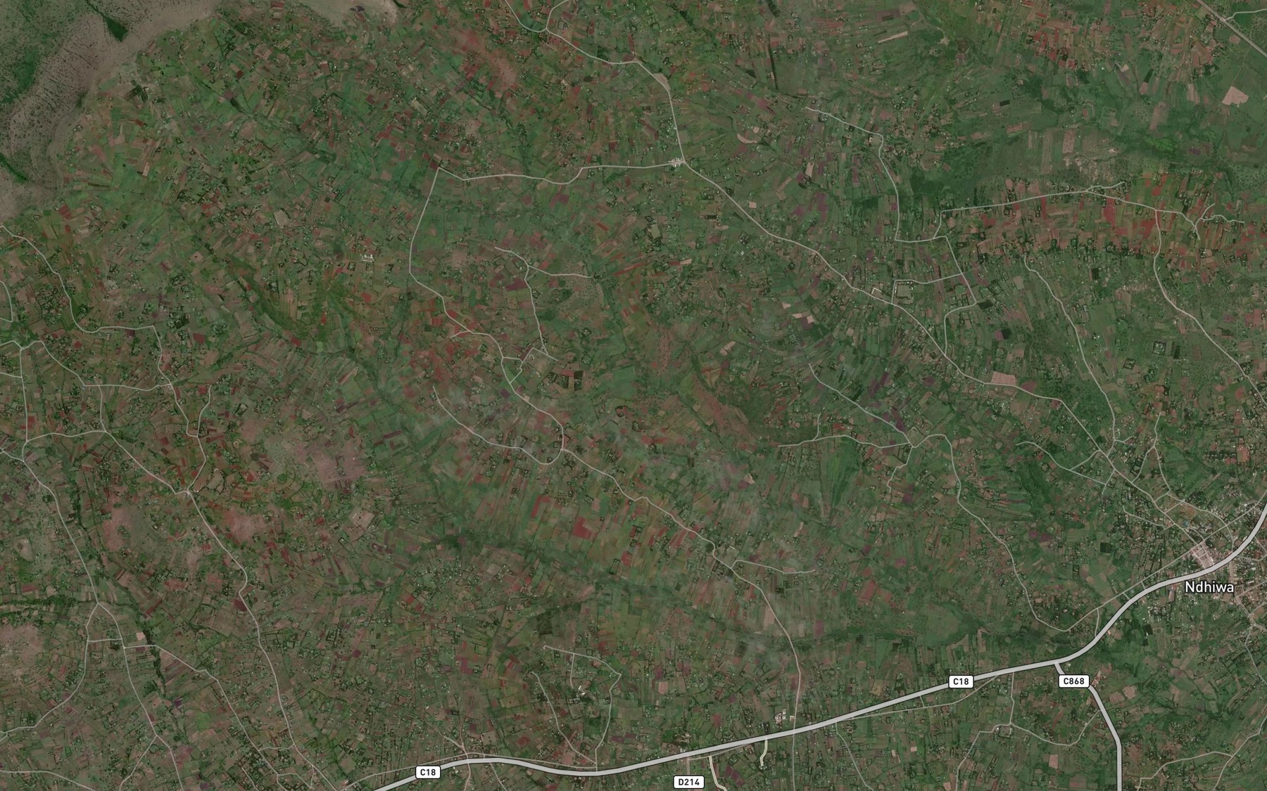 Satellite map of the Nyanang