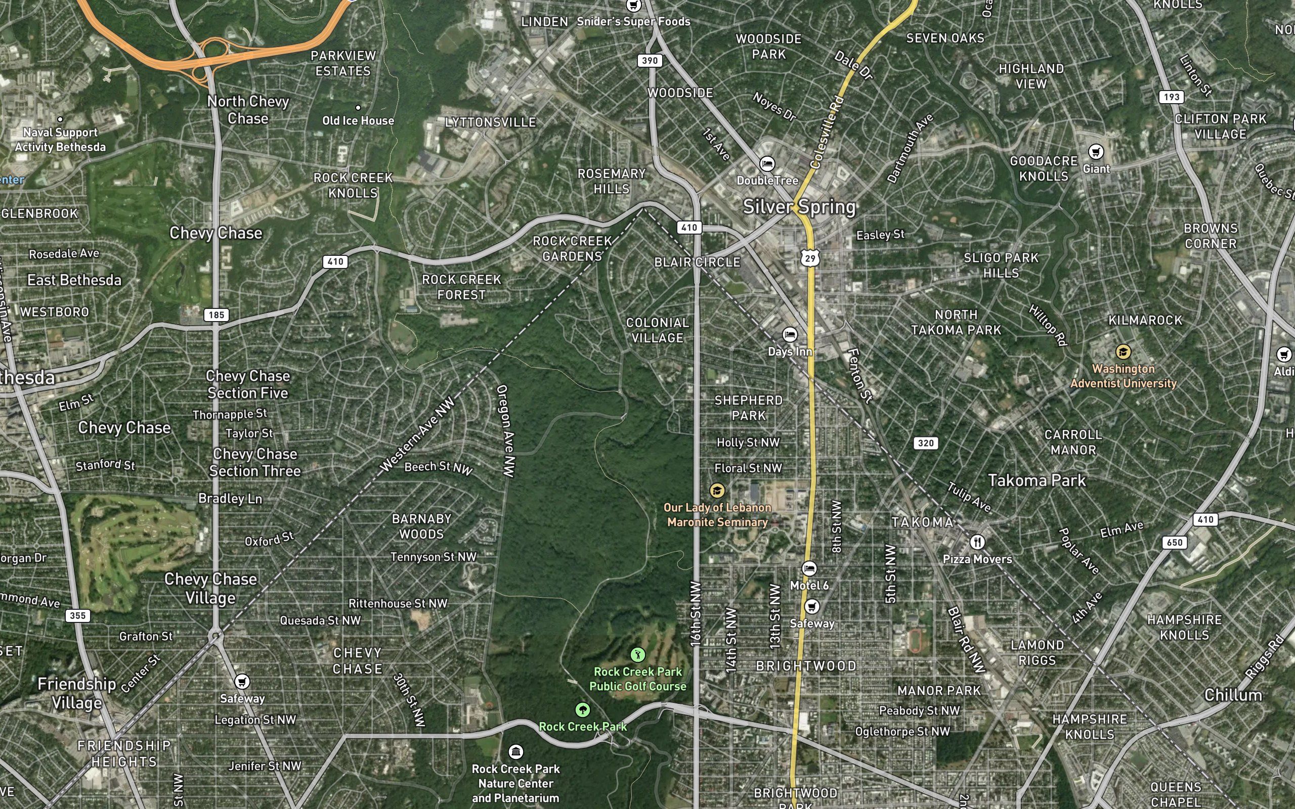 Silver Spring Branch (historical)