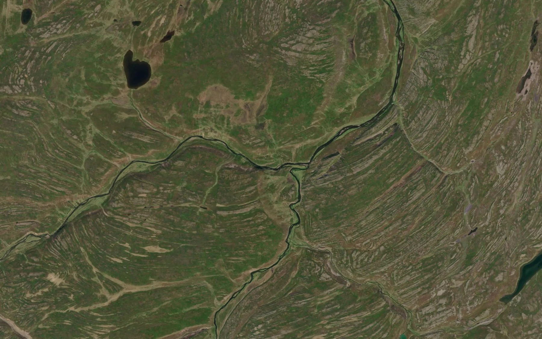 Satellite map of the Jorbajohka