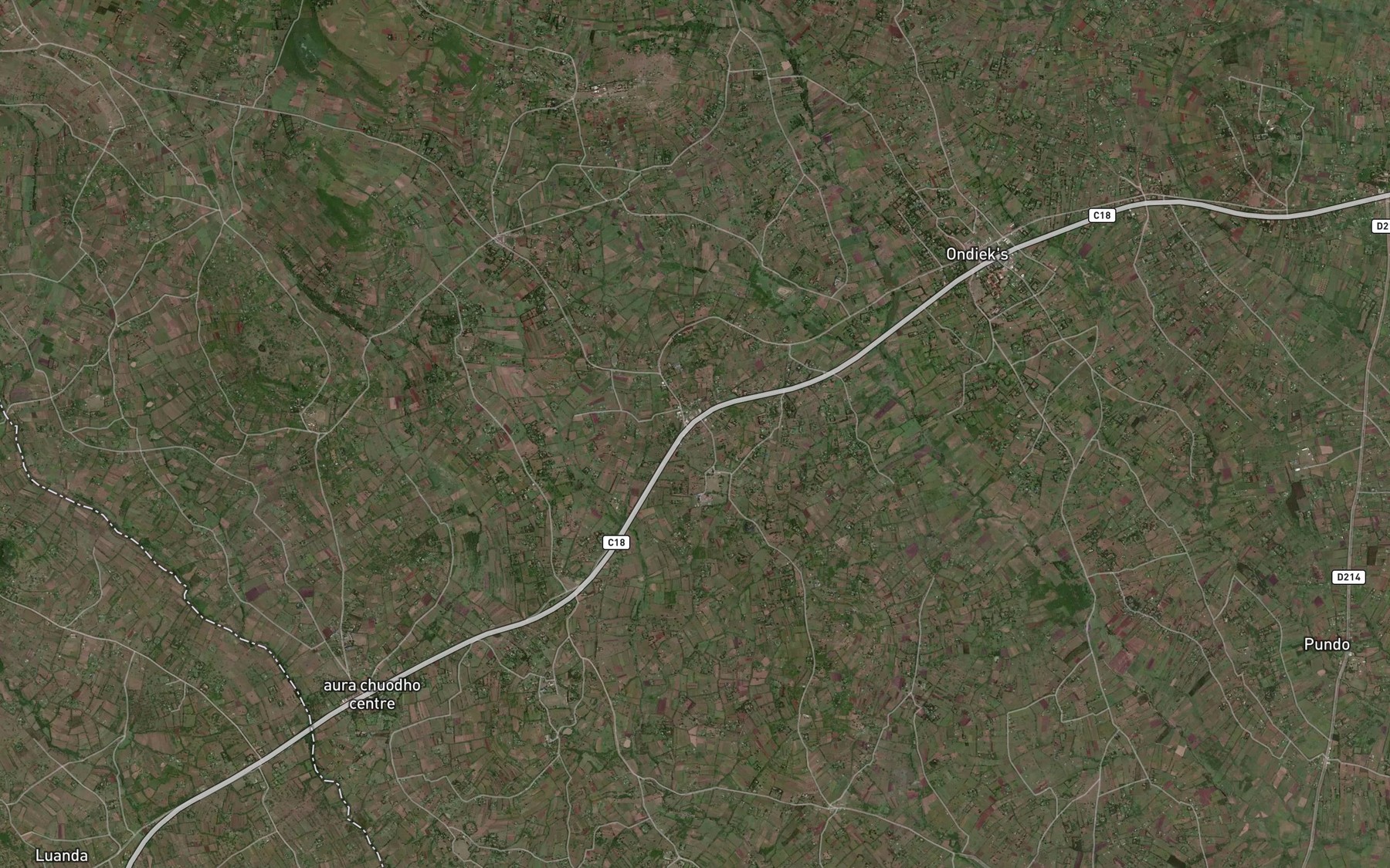 Satellite map of the Nyonyang