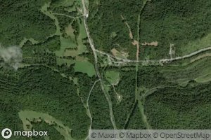 Satellite map of the West Branch Simpson Creek