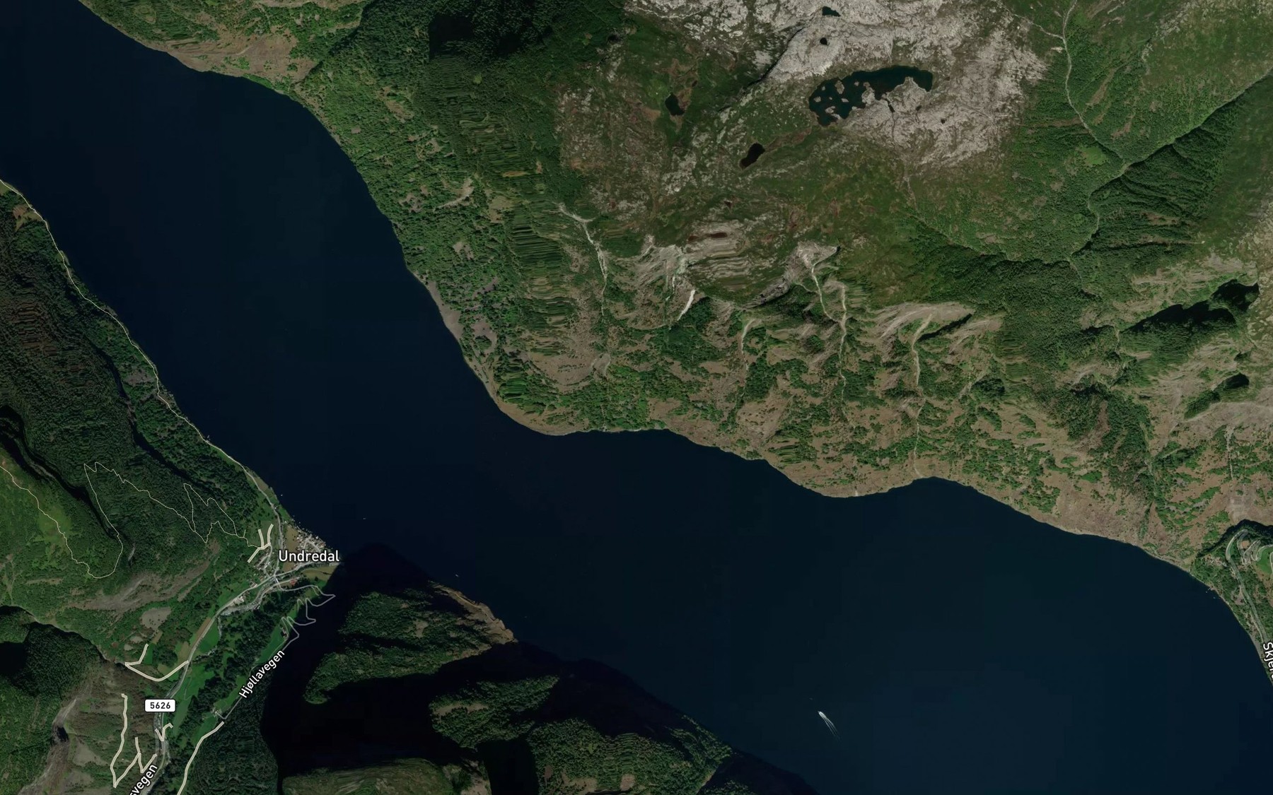 Satellite map of the Bessagrovi