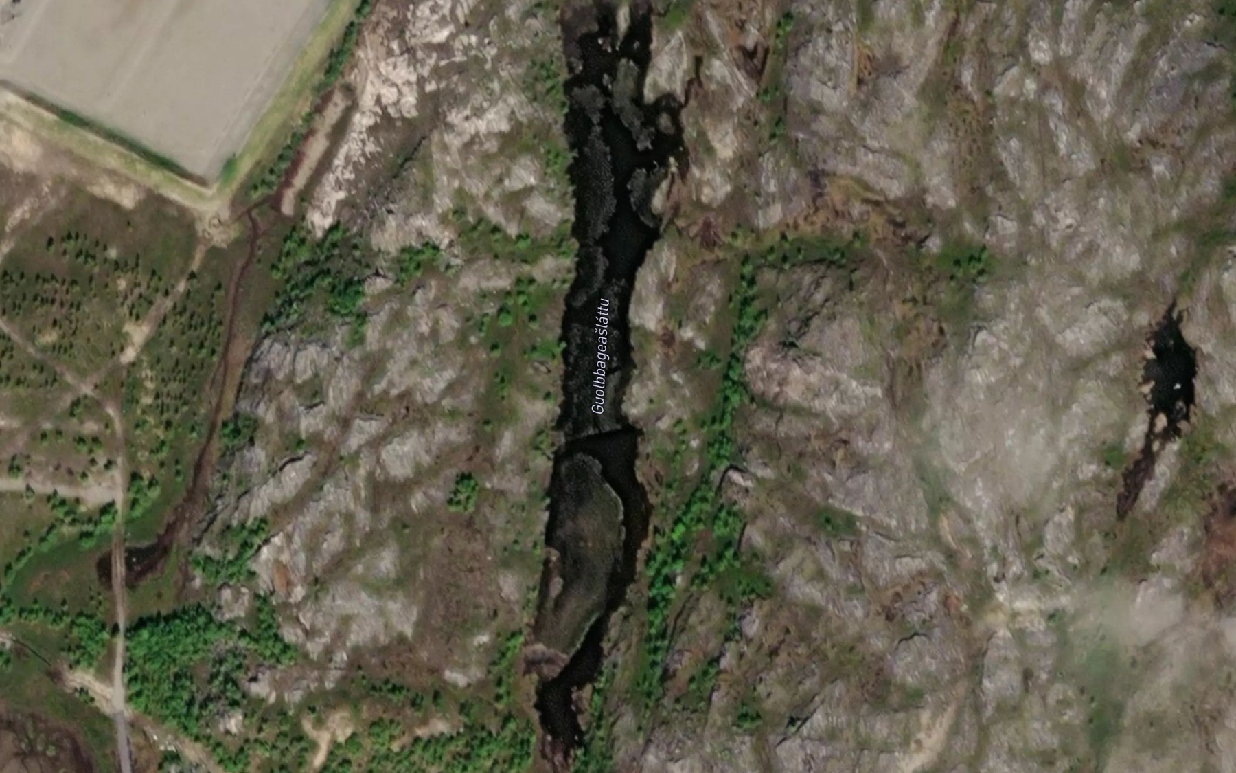 Satellite map of the Guolbagaesladdo