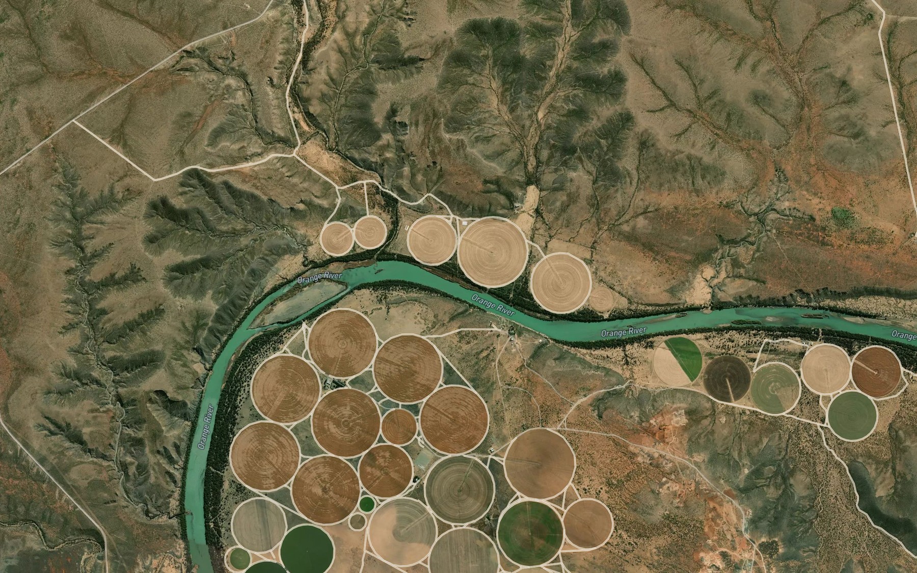 Satellite map of the Sterkstroom