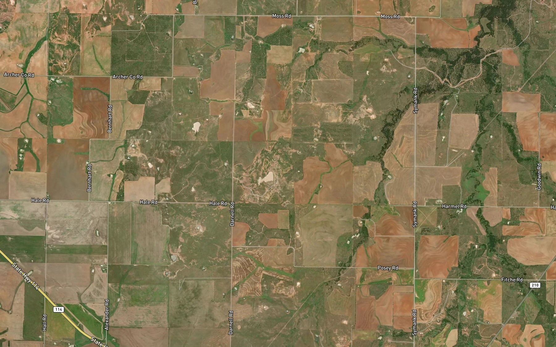Satellite map of the Hrncirik Lake