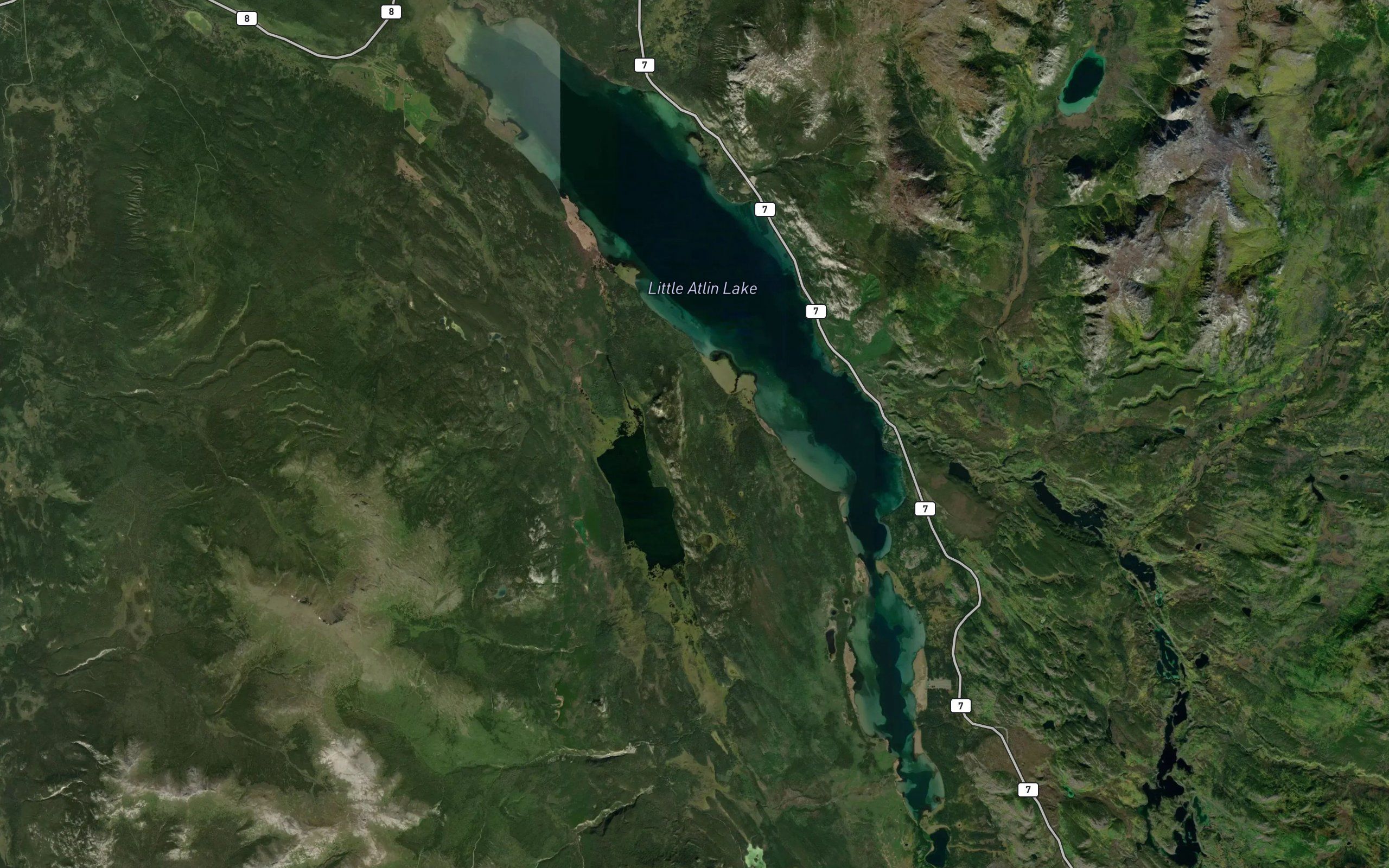 Little Atlin Lake