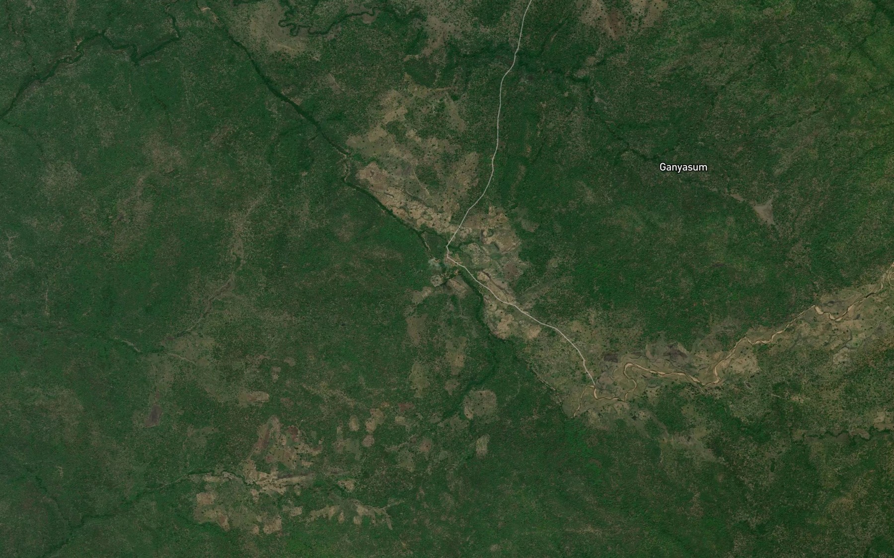 Satellite map of the RiverMayoMordu