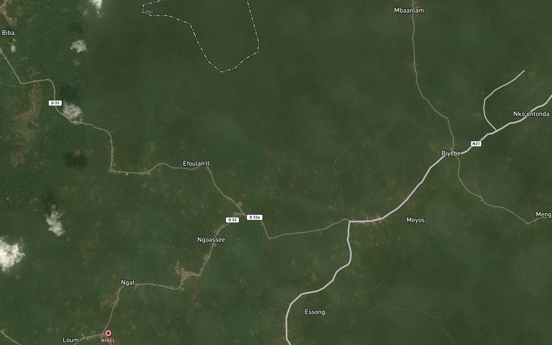 Satellite map of the Longo