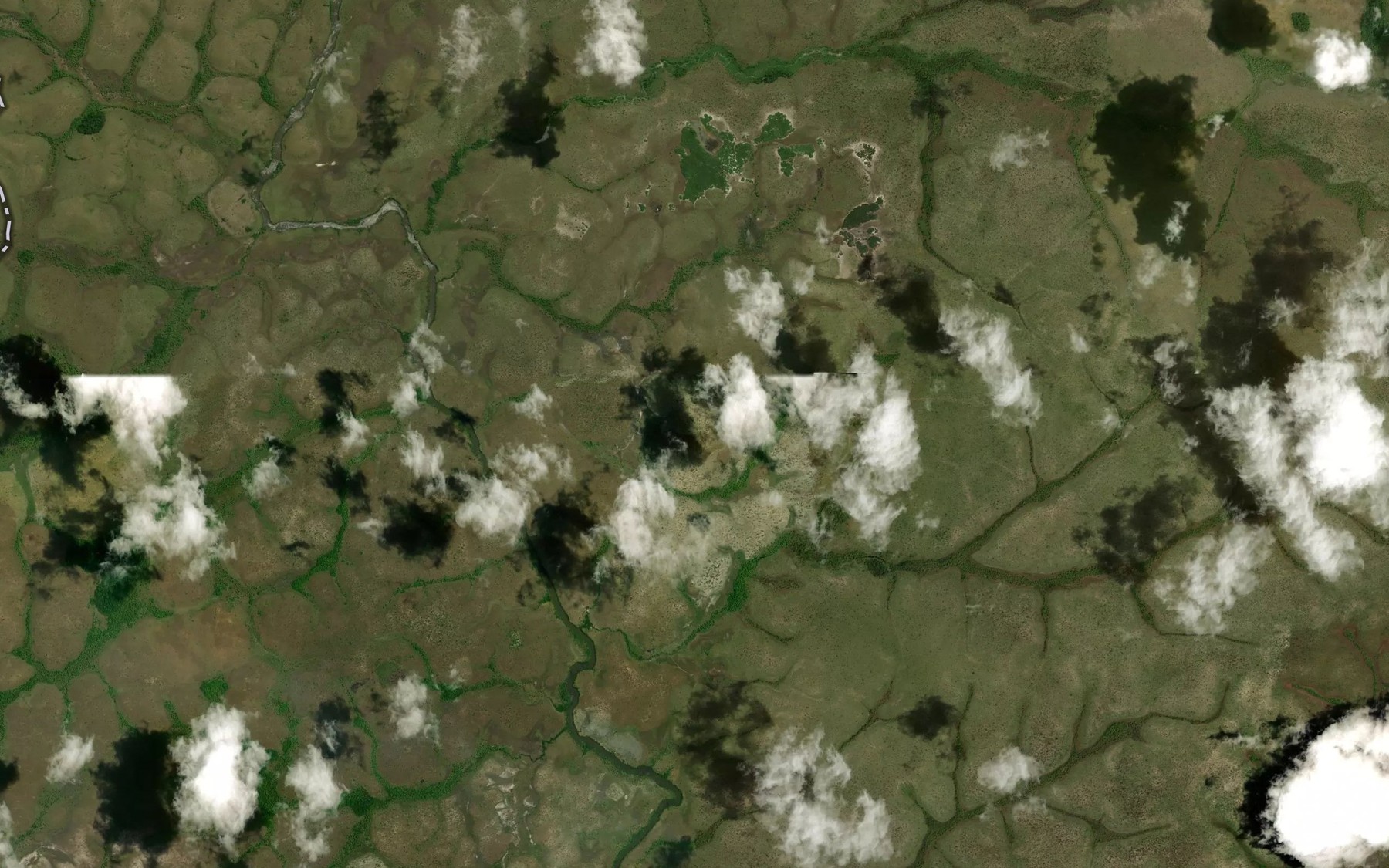 Satellite map of the Cachoeira Angical