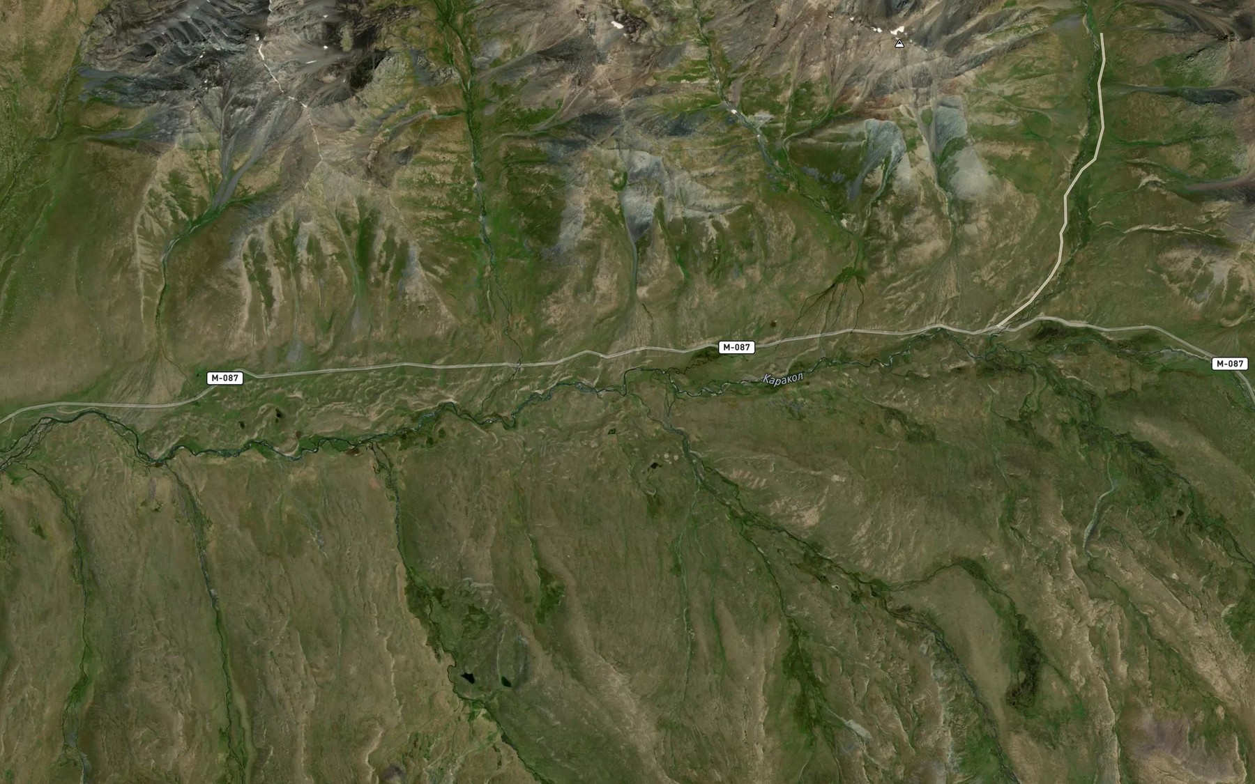 Satellite map of the Takyrtor