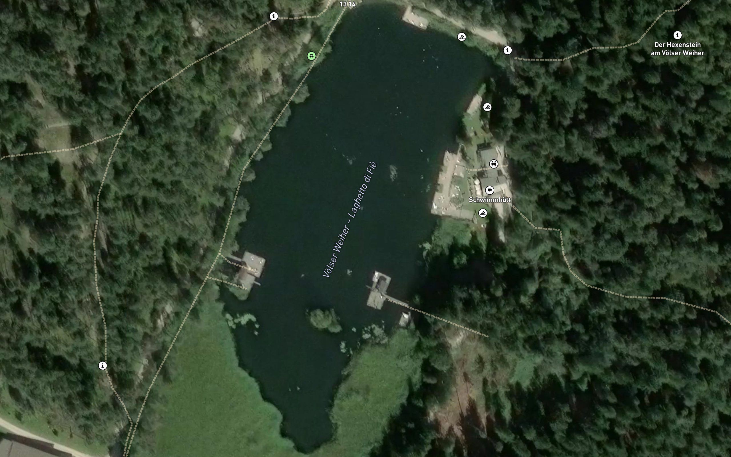 Voelser Weiher - Laghetto di Fie