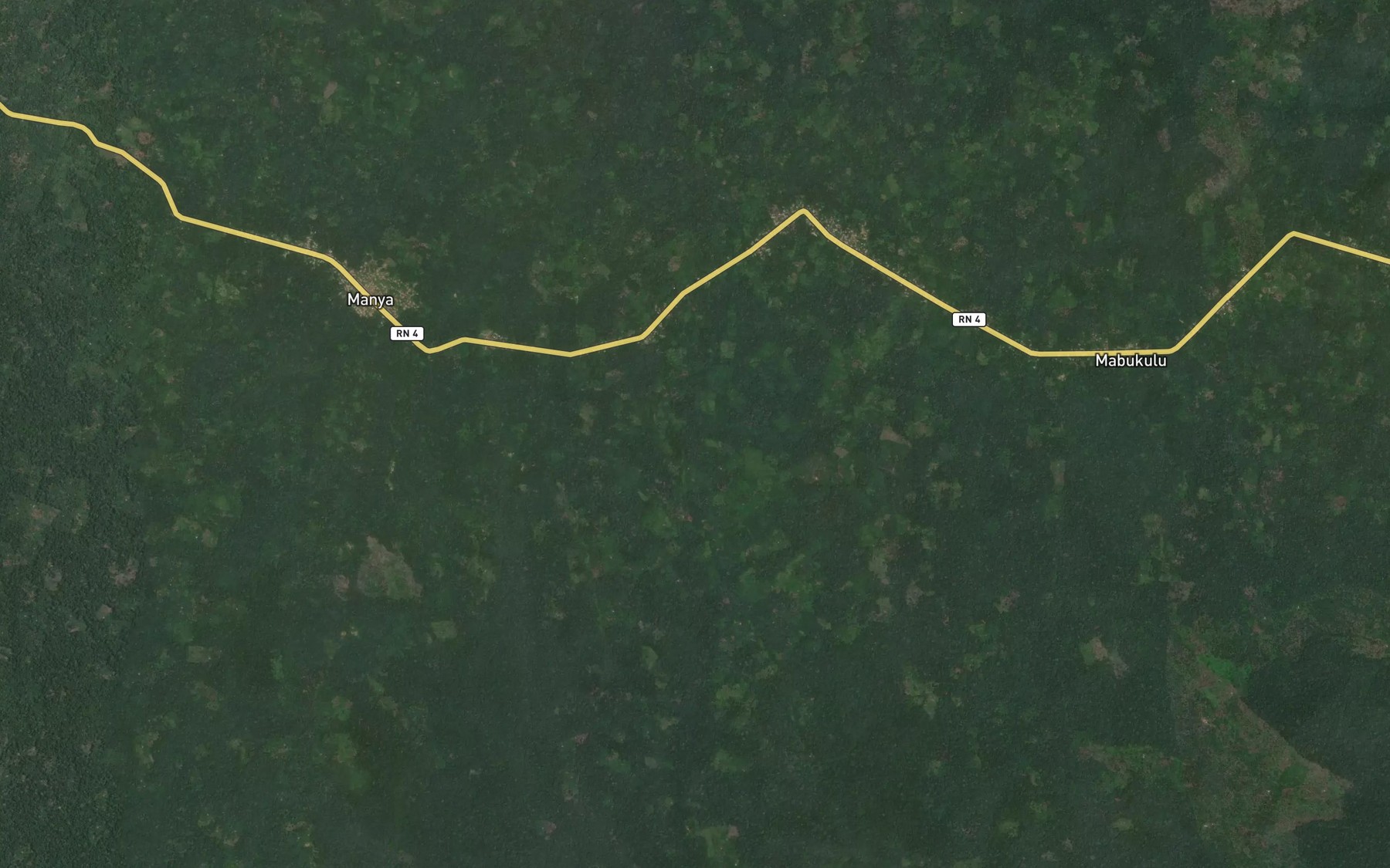 Satellite map of the Akobasa