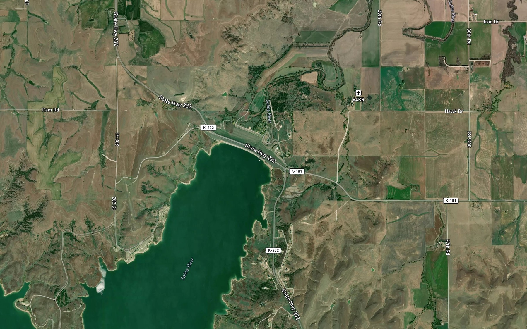 Satellite map of the Spot 3