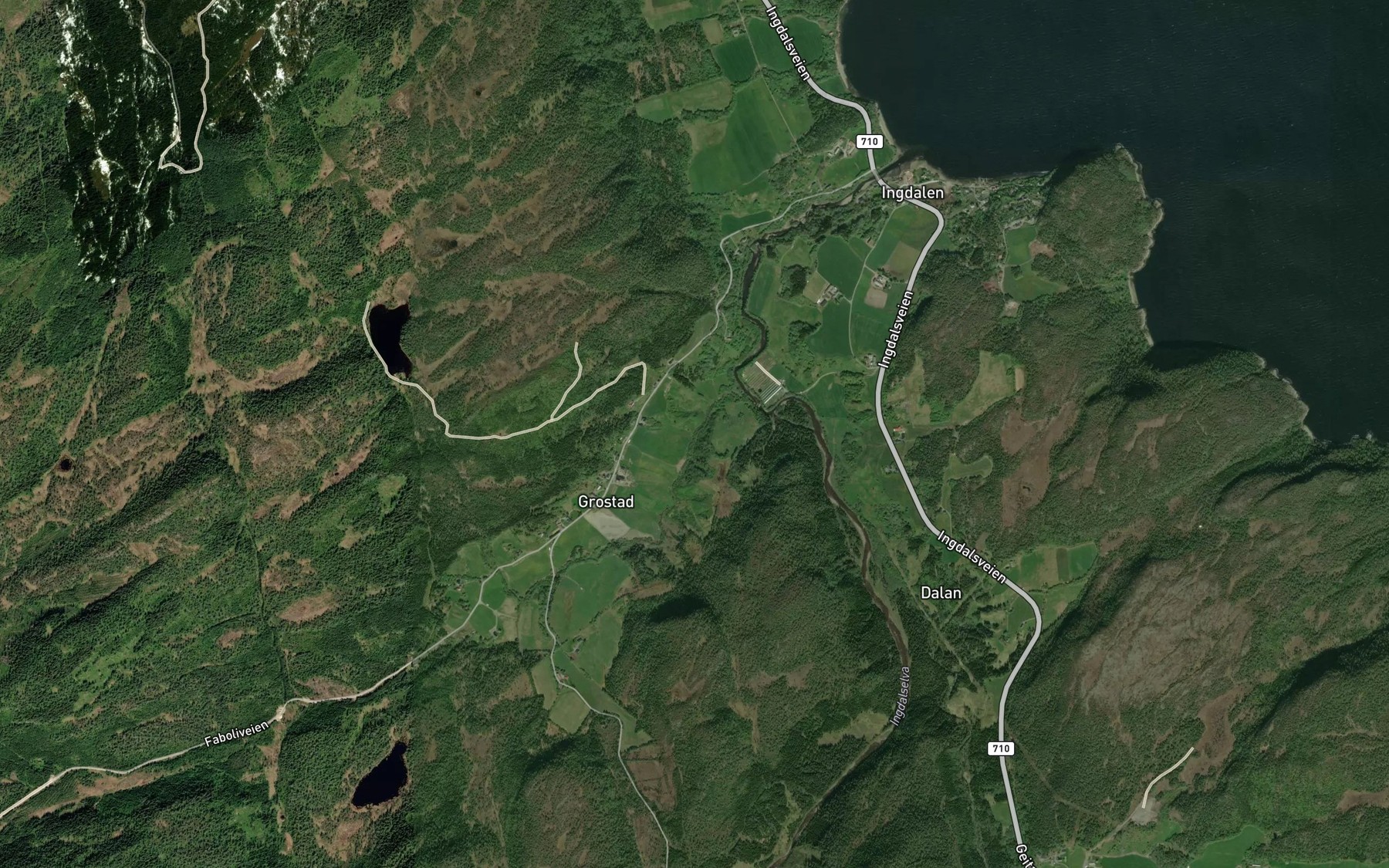 Satellite map of the Grostadbekken